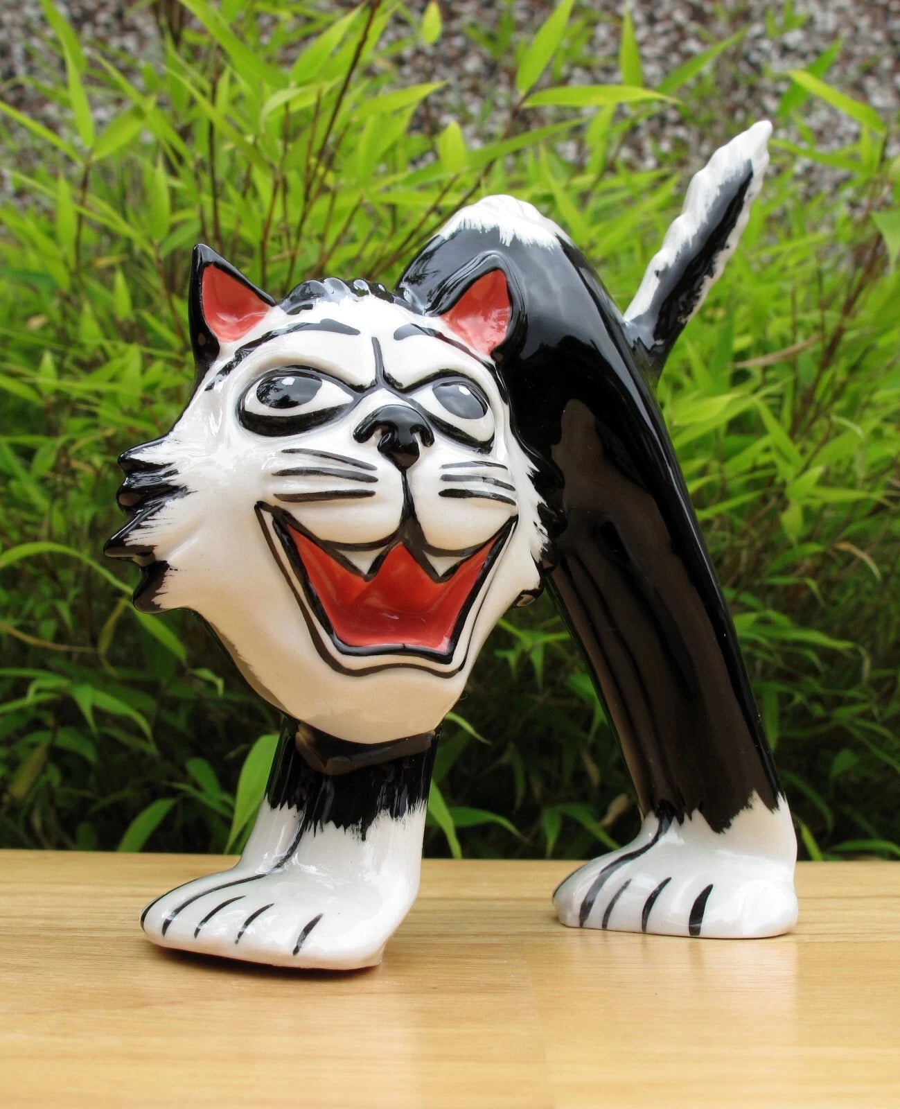 Exquisite Lorna Bailey PROTOTYPE SCAREDY Cat  2003  Halloween Black Cat