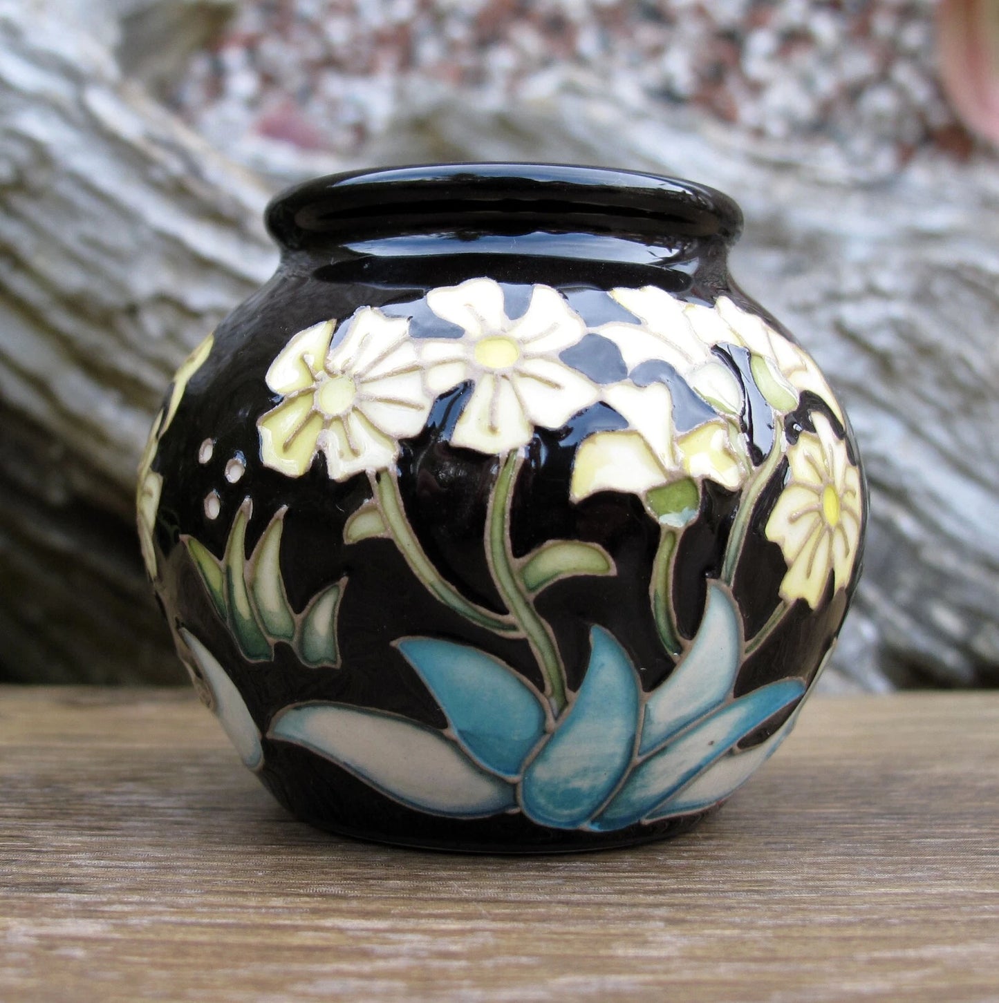 Moorcroft MILLIEFLEURS  Miniature Vase Shape 55/2 Retail Price £270 Emma Bossons
