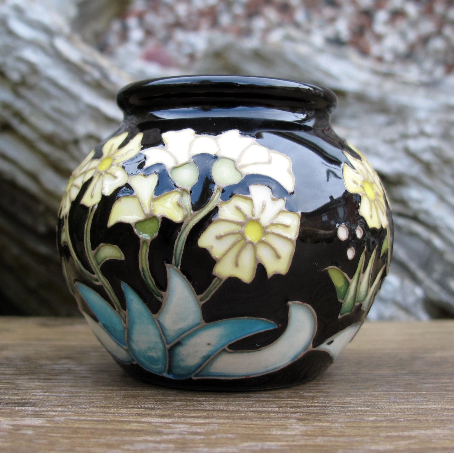Moorcroft MILLIEFLEURS  Miniature Vase Shape 55/2 Retail Price £270 Emma Bossons