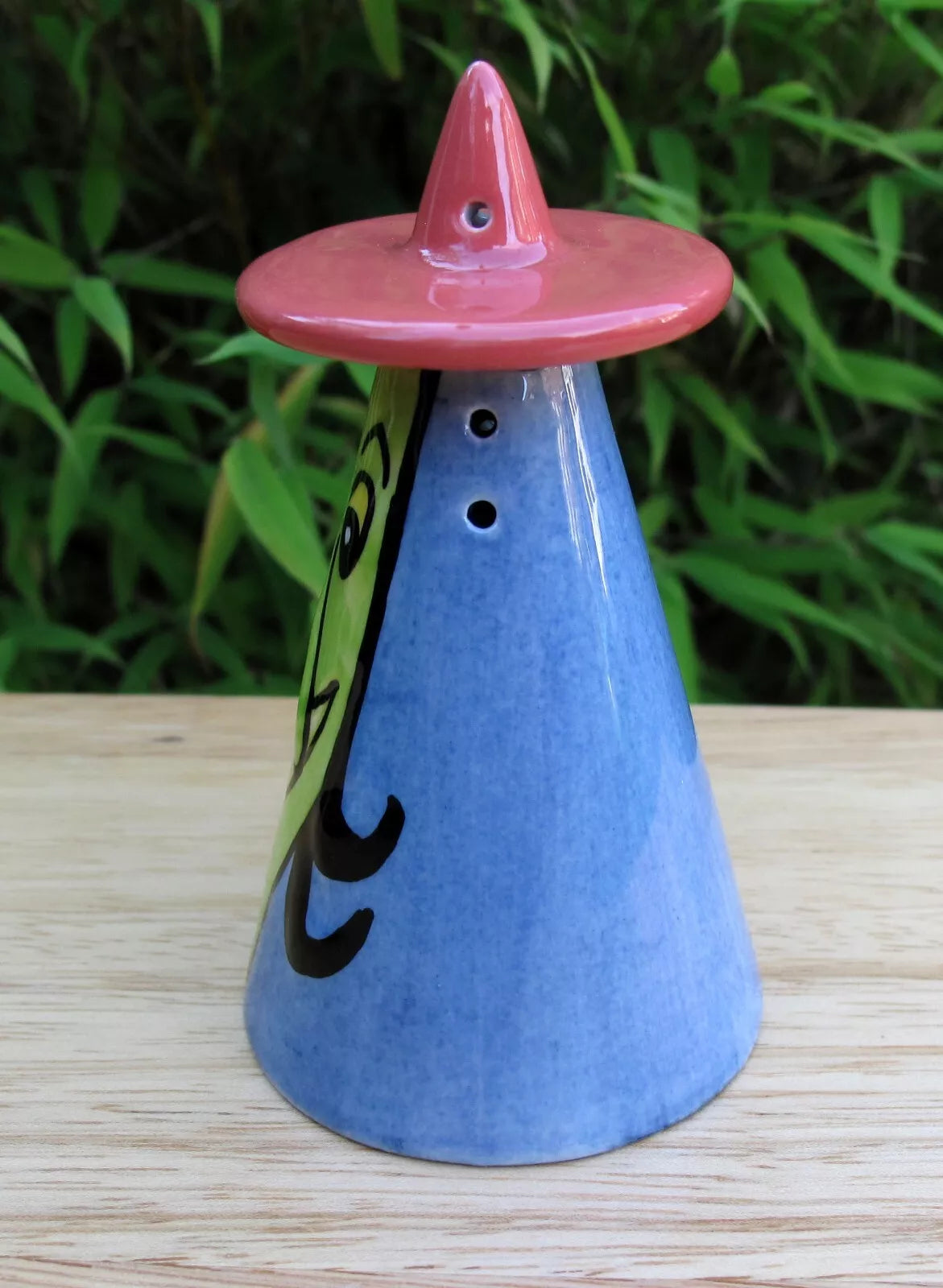 Lorna Bailey Rare COLOURWAY PROTOTYPE MINI WITCHTY Sugar Shaker Halloween 2004