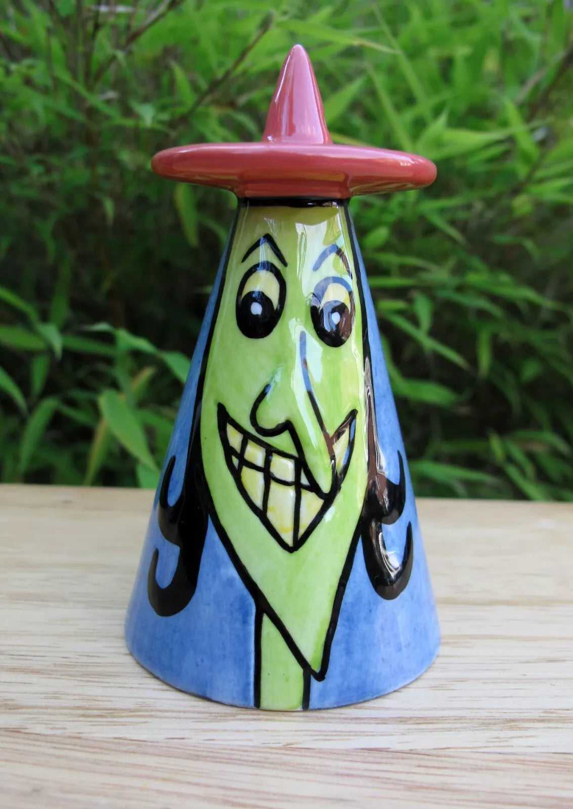 Lorna Bailey Rare COLOURWAY PROTOTYPE MINI WITCHTY Sugar Shaker Halloween 2004