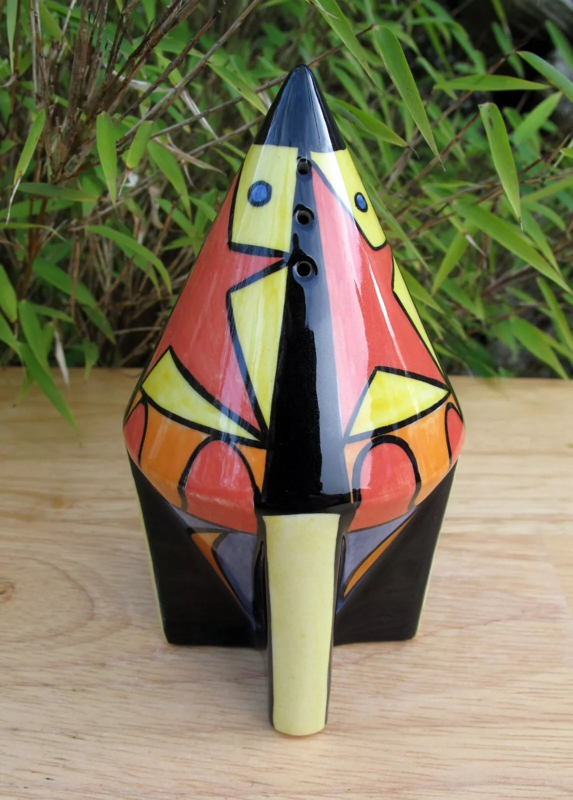 Lorna Bailey COSMOS Sugar Sifter Limited Edition 179/350 December 1999 Rocket