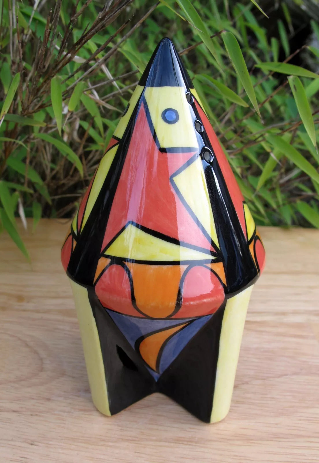 Lorna Bailey COSMOS Sugar Sifter Limited Edition 179/350 December 1999 Rocket
