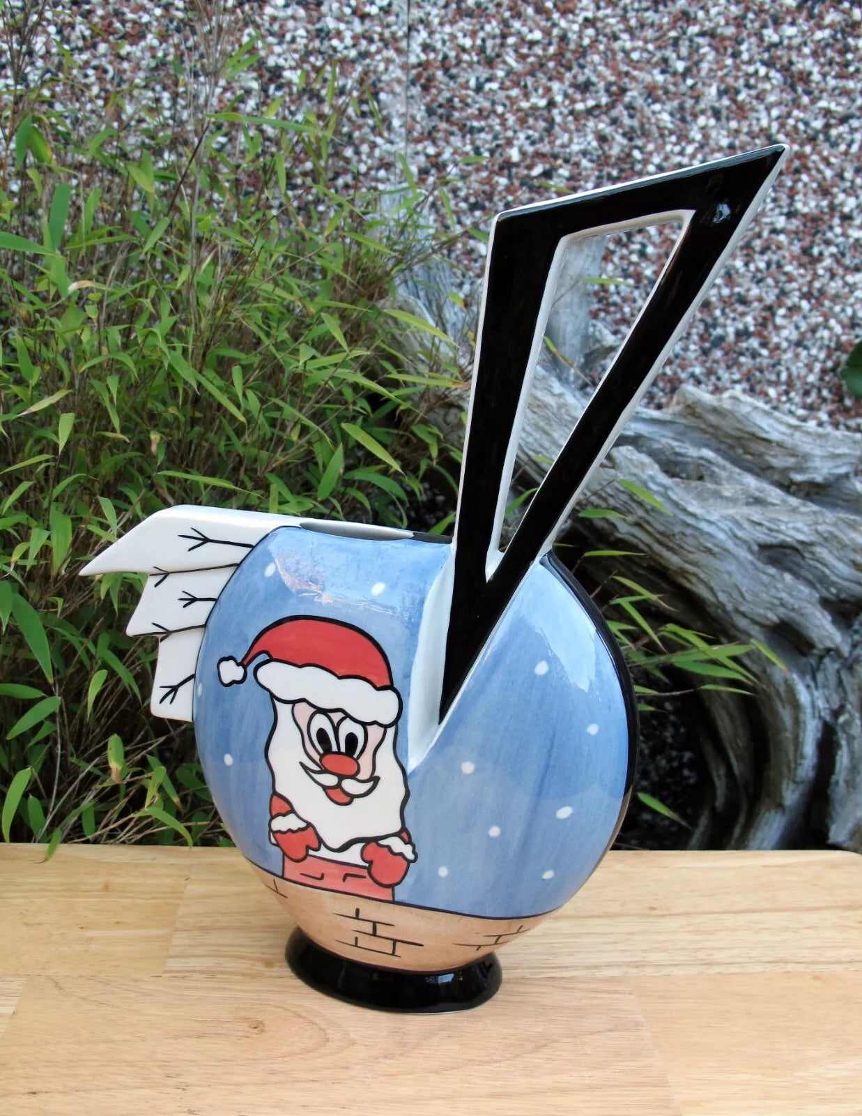Lorna Bailey Rare CHRISTMAS EVE TALL HANDLED WAFER JUG November 2004 Santa Claus