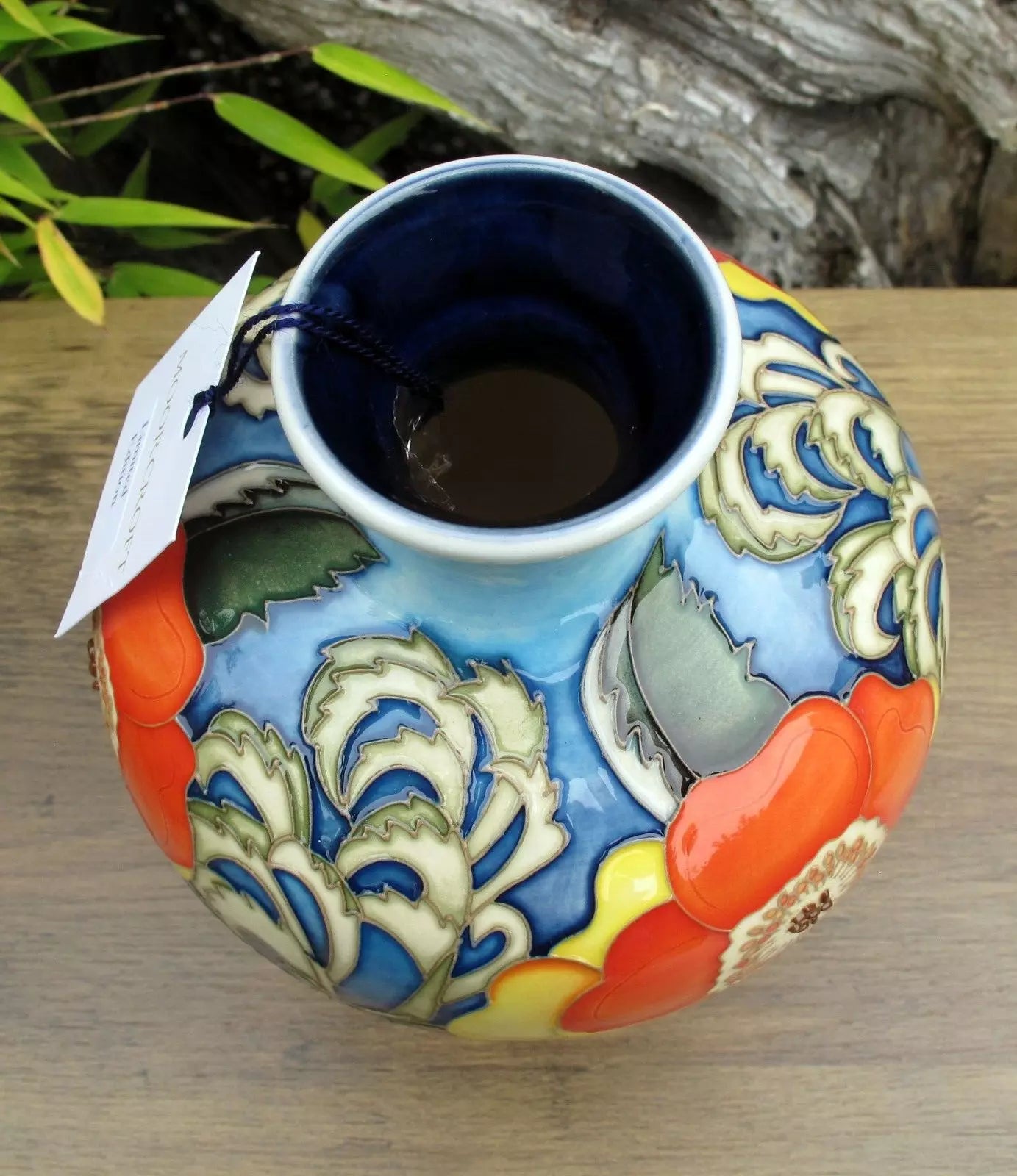 Moorcroft RHS ROSA EGLANTERIA vase 03/7 Limited Edition 3/15 Retail Price £895