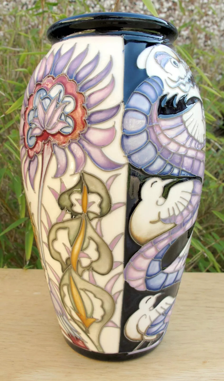 Moorcroft ENCHANTMENT Trial Date 11.12.19 Vase 393/7 Retail Price £725 Snakes
