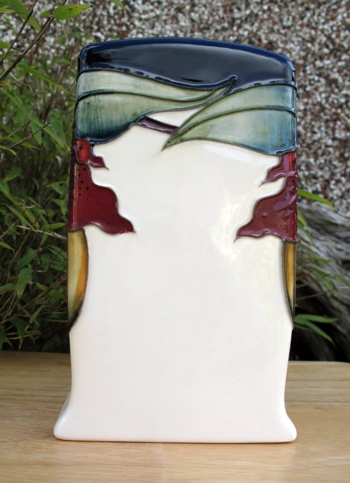Moorcroft ANNA LILY CLOCK CL1 First Quality RRP £425 Floral  Nicola Slaney