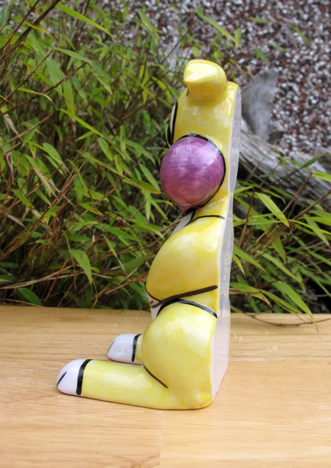 Lorna Bailey Very Rare FLAT BACK BUCK THE HARE June 2001 ( Rabbit Easter Bunny )