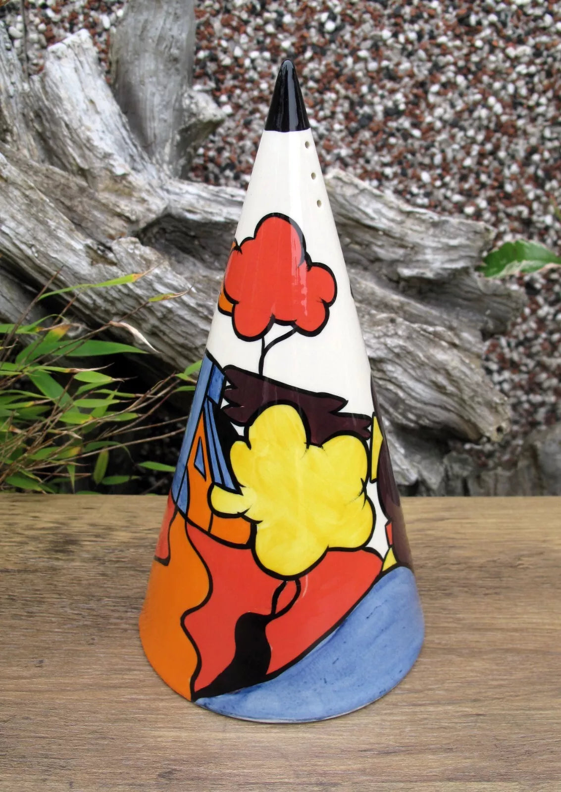 Lorna Bailey RARE GIANT DIMSDALE HALL Sugar Shaker LIMITED EDITION 3/4 Open Day
