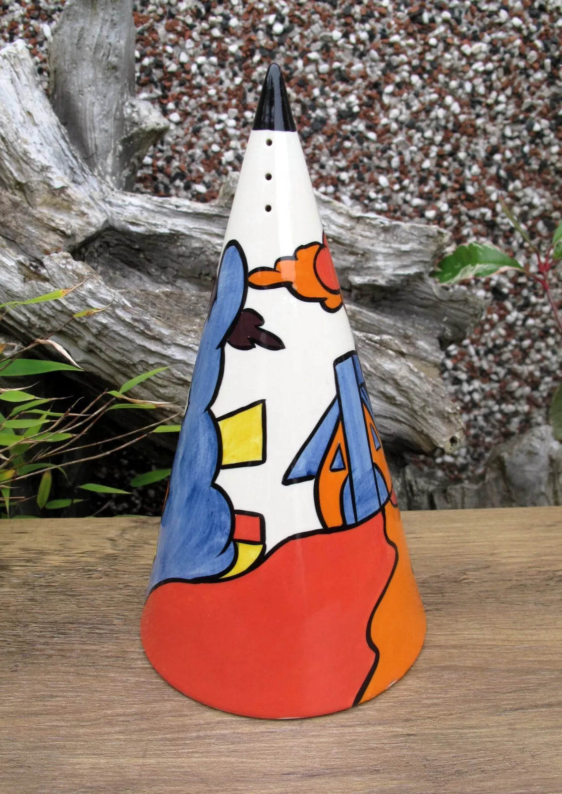 Lorna Bailey RARE GIANT DIMSDALE HALL Sugar Shaker LIMITED EDITION 3/4 Open Day