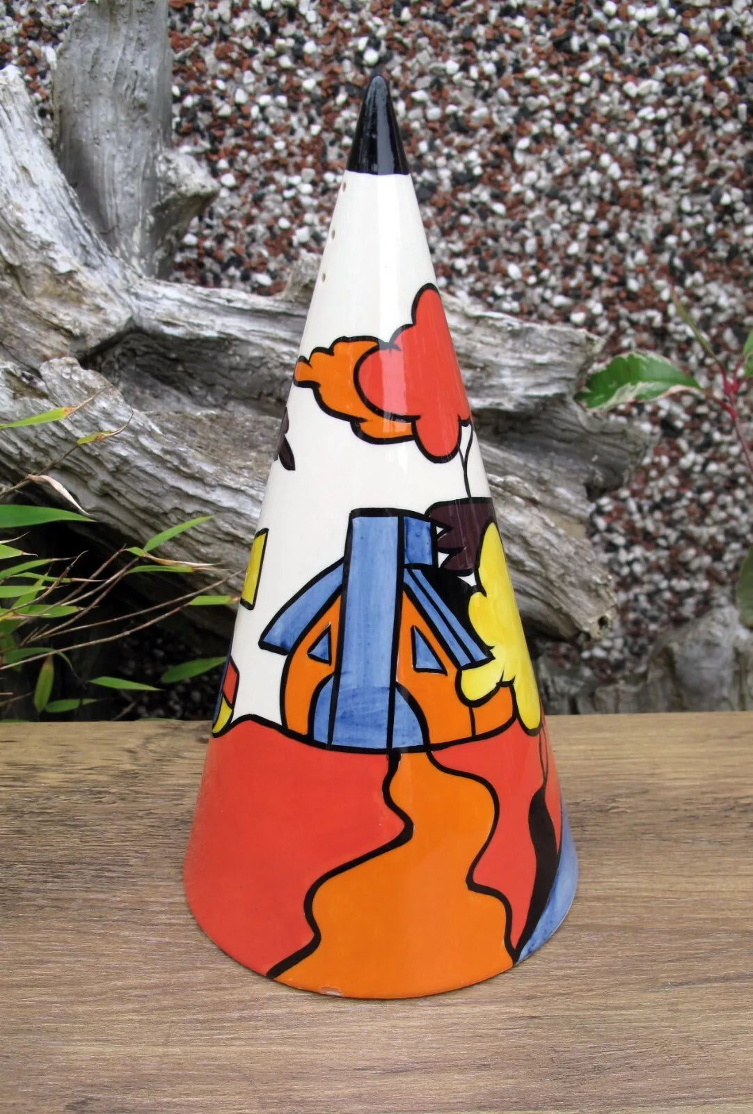 Lorna Bailey RARE GIANT DIMSDALE HALL Sugar Shaker LIMITED EDITION 3/4 Open Day