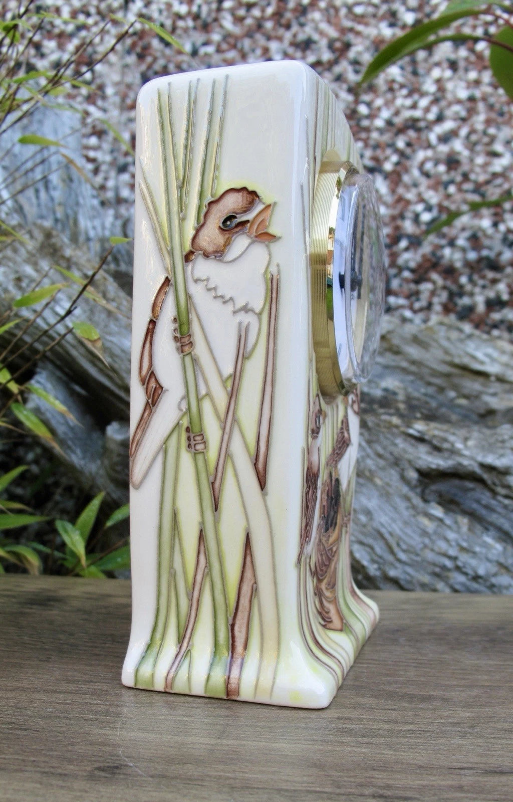 Moorcroft RSPB REED WARBLES Clock CL1 Limited Edition 5/20 Retail Price £445