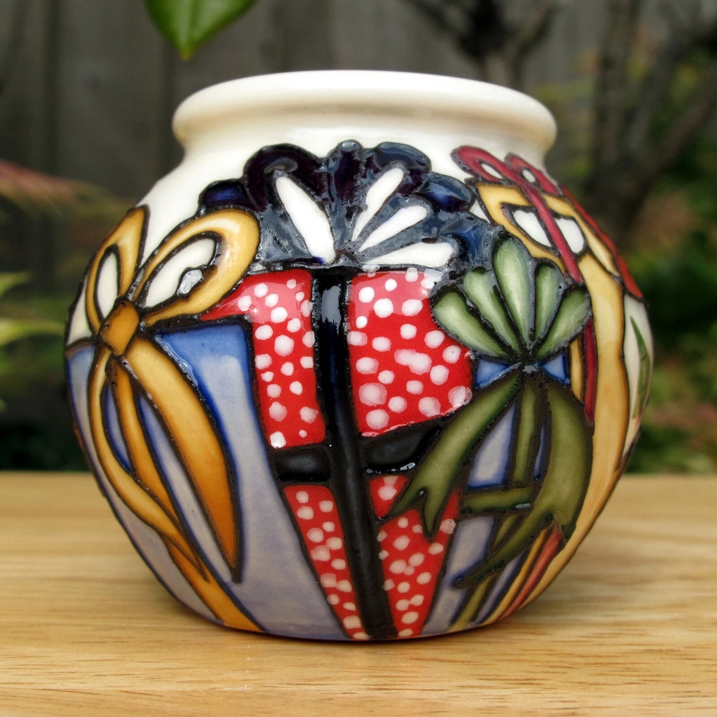 Moorcroft HAPPINESS TOMORROW Miniature Vase 55/2 Retail Price £230