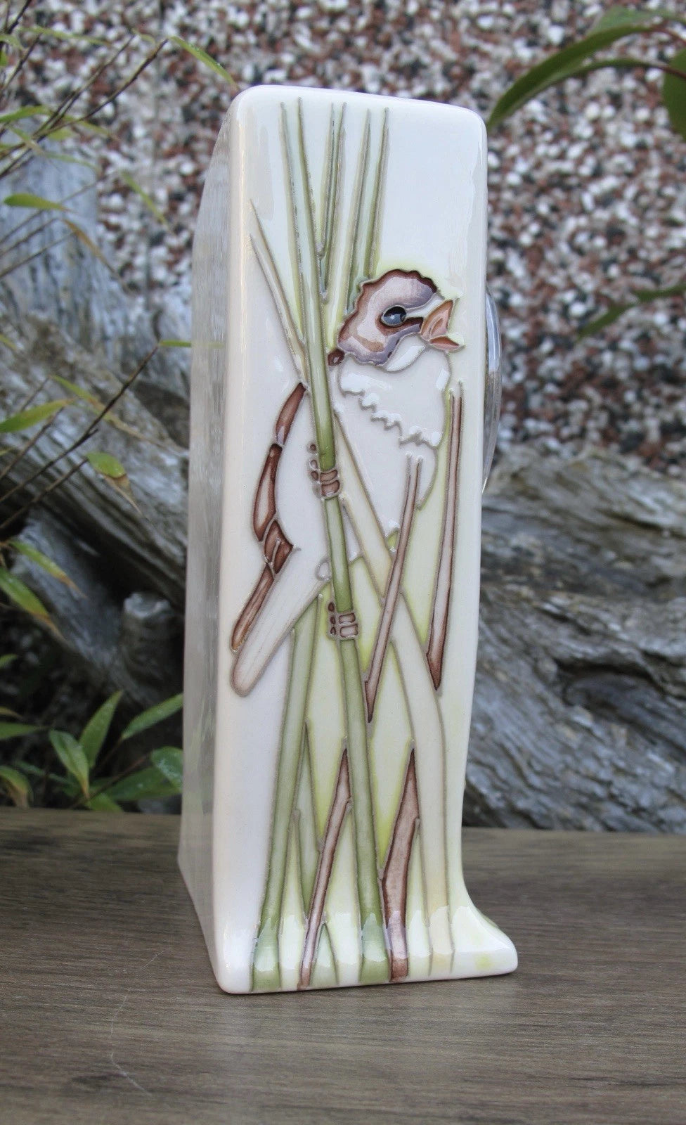 Moorcroft RSPB REED WARBLES Clock CL1 Limited Edition 5/20 Retail Price £445