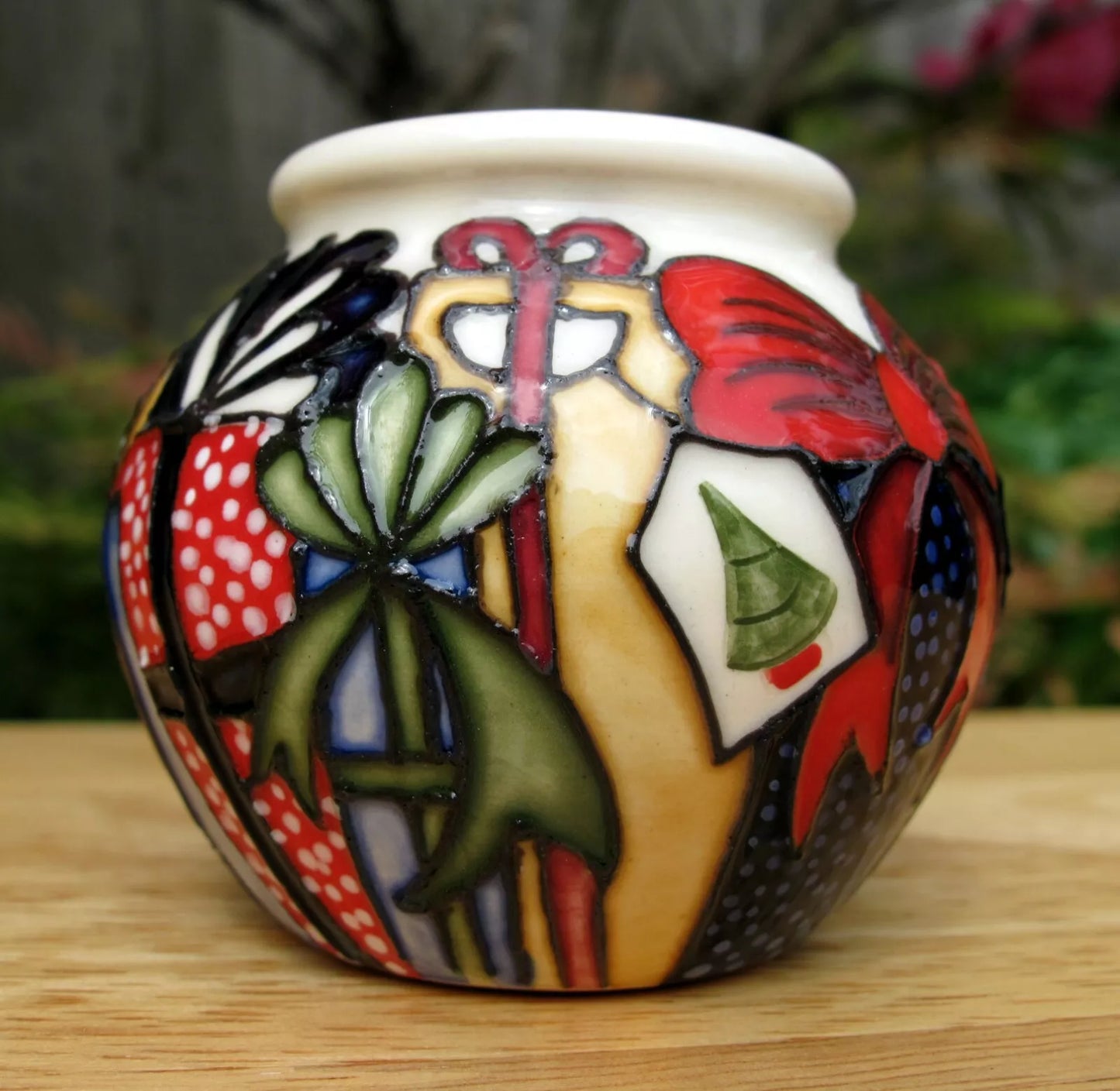 Moorcroft HAPPINESS TOMORROW Miniature Vase 55/2 Retail Price £230
