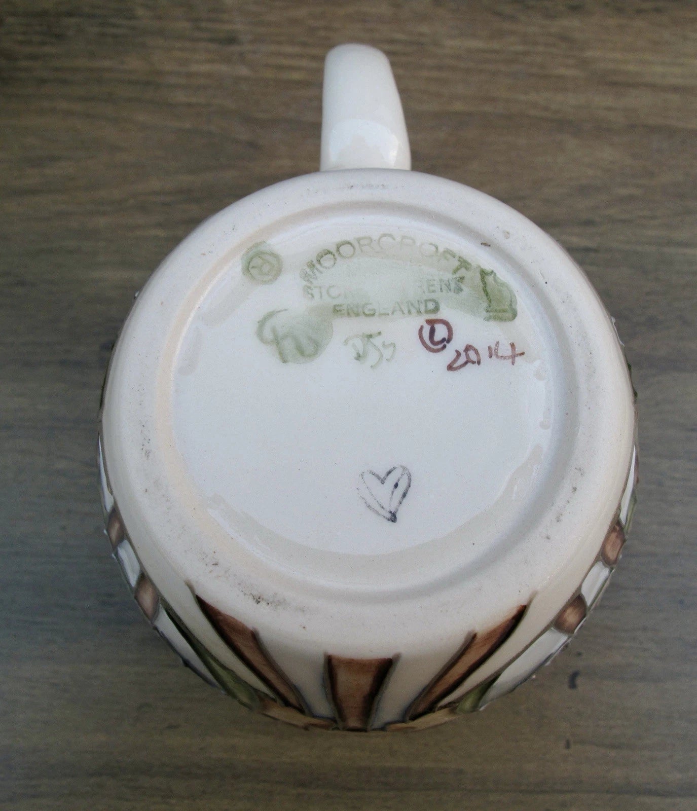 Moorcroft Toadstools Mug Shape MU2 Retail Price £245