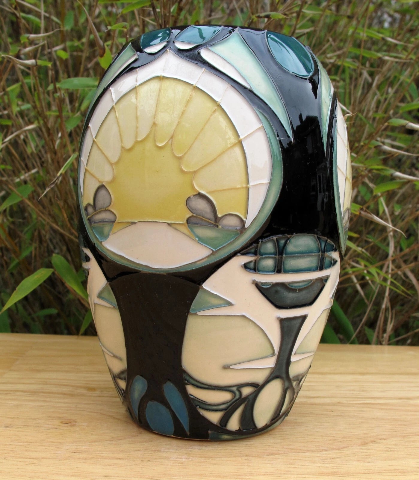 Moorcroft RISING SUN vase Shape 102/5 Numbered Edition 30. Retail Price £380