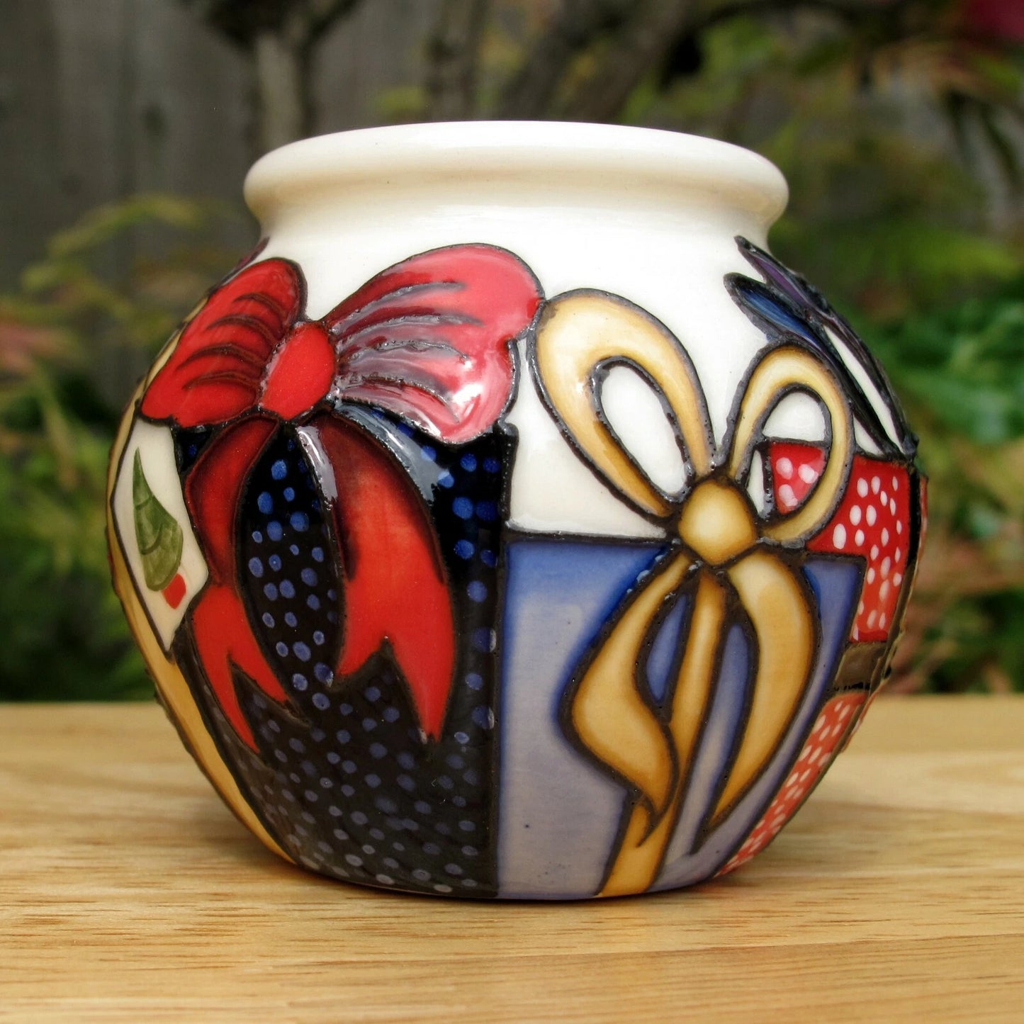 Moorcroft HAPPINESS TOMORROW Miniature Vase 55/2 Retail Price £230