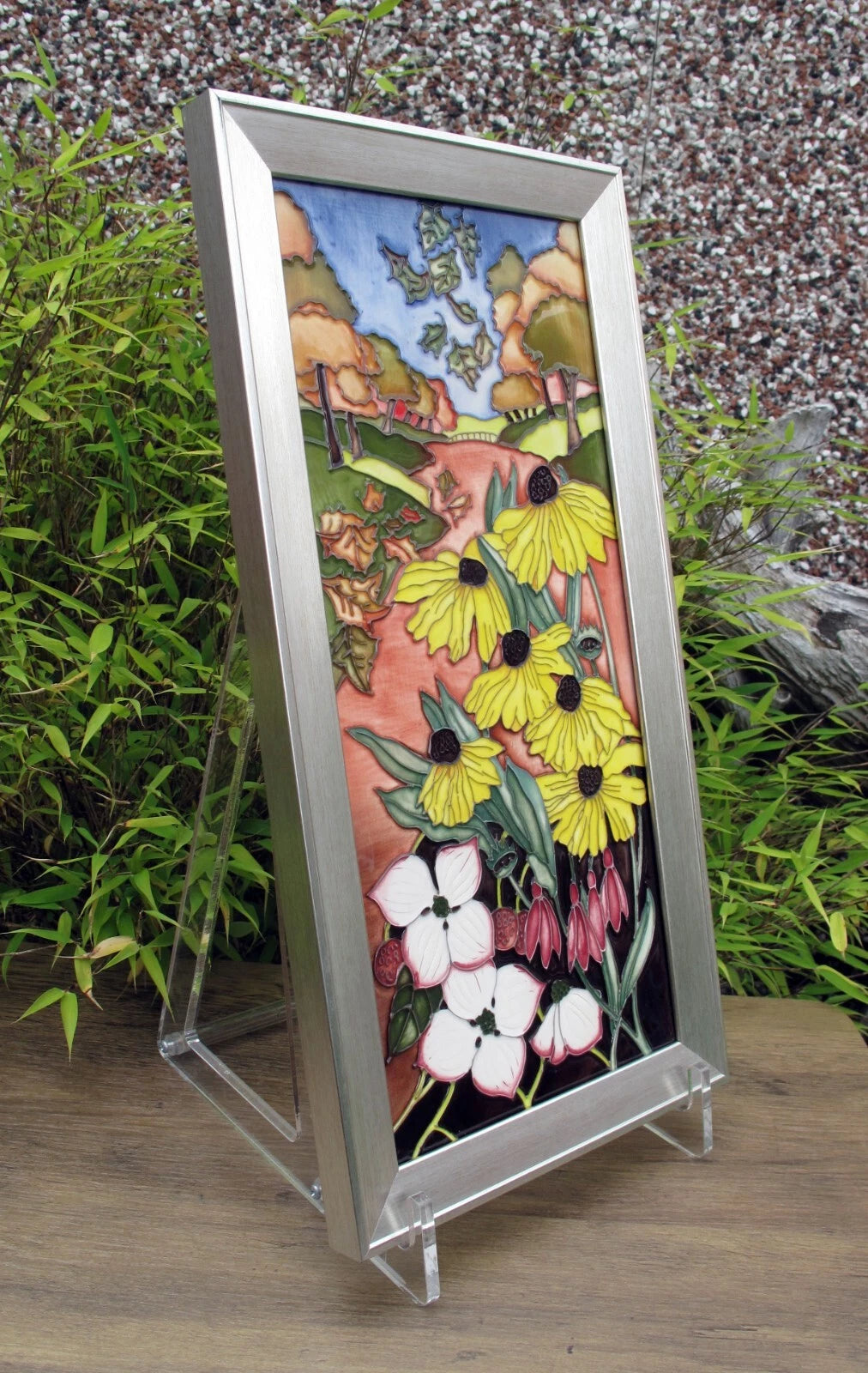 Moorcroft FOUR SEASONS AUTUMN Wall Plaque PLQ17 Retail Price £825