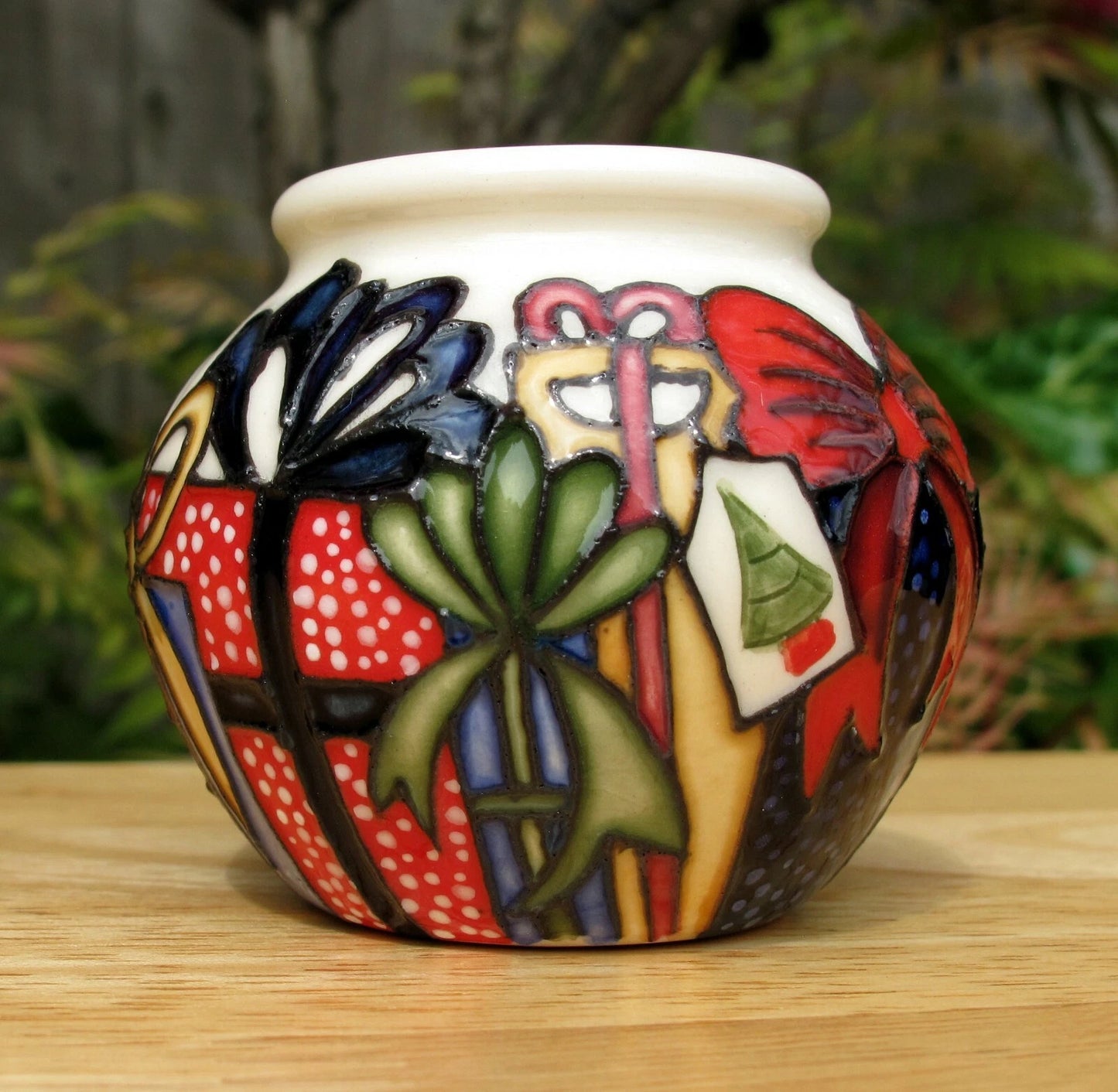 Moorcroft HAPPINESS TOMORROW Miniature Vase 55/2 Retail Price £230