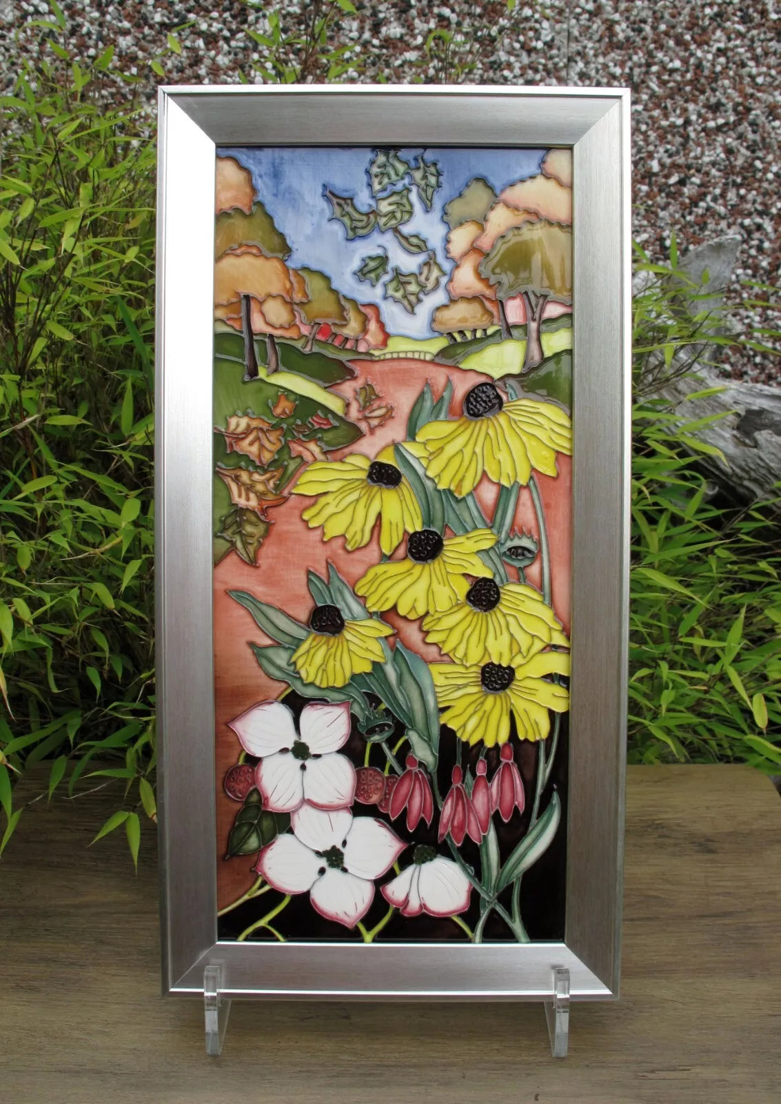 Moorcroft FOUR SEASONS AUTUMN Wall Plaque PLQ17 Retail Price £825