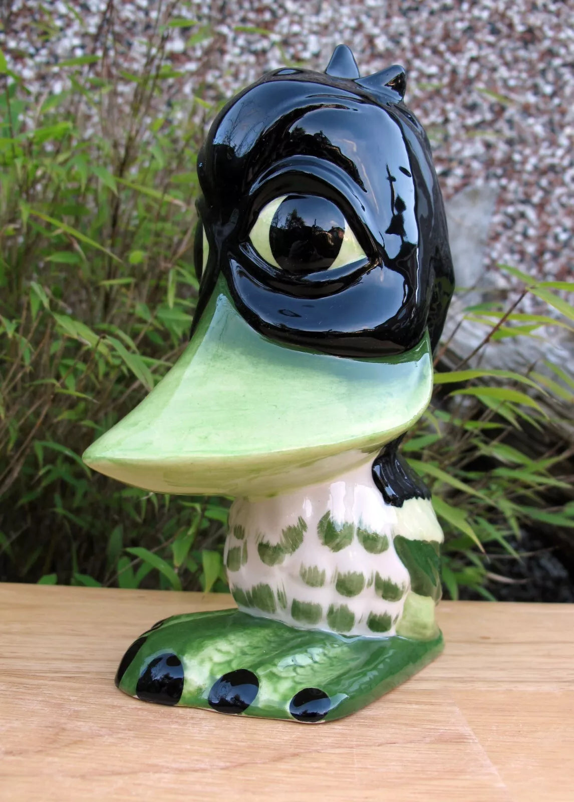 Lorna Bailey Rare PROTOTYPE COLOURWAY QUACKERS THE DUCK Mini Grotesque Bird