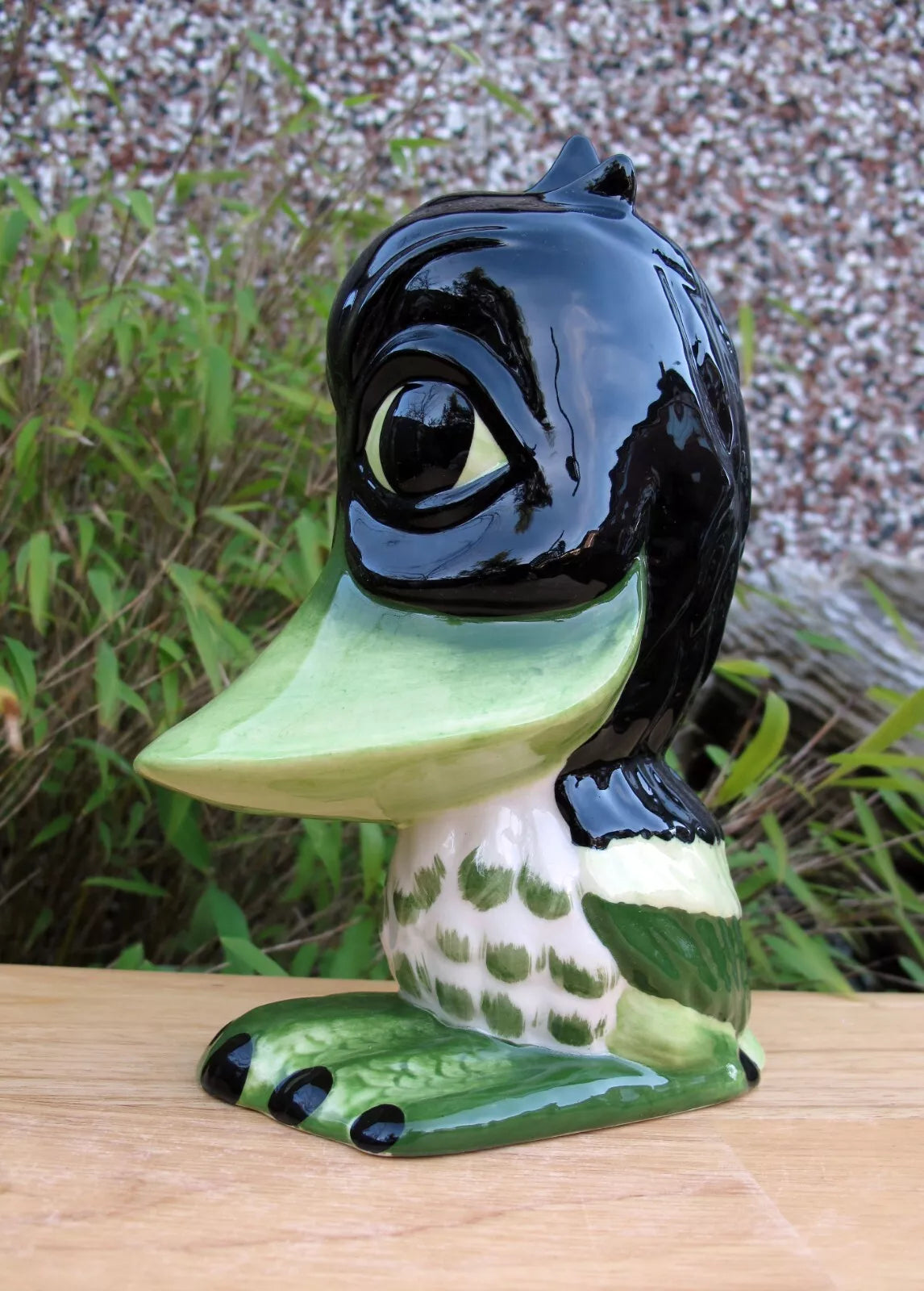 Lorna Bailey Rare PROTOTYPE COLOURWAY QUACKERS THE DUCK Mini Grotesque Bird