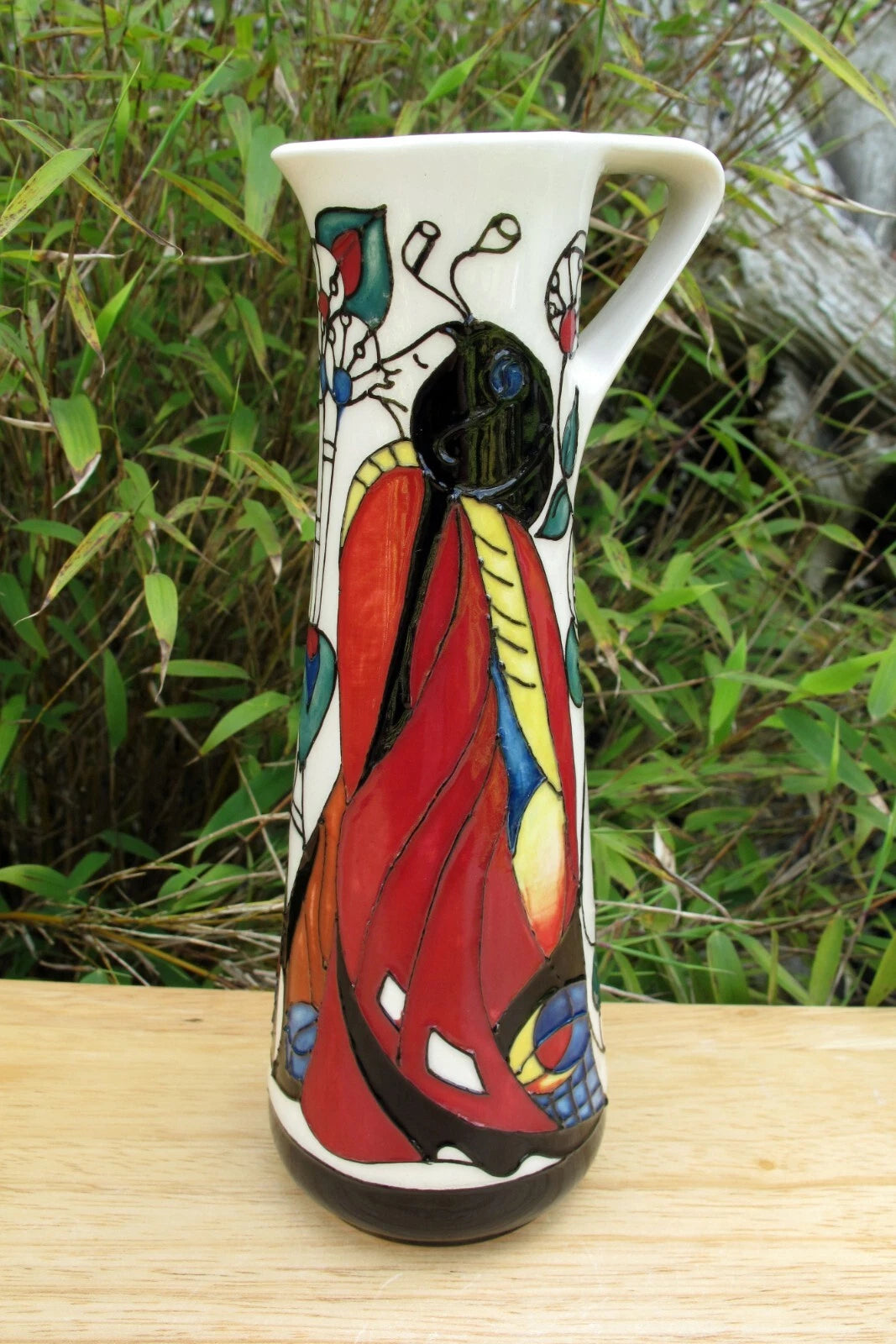 Moorcroft MADAME BUTTERFLY Jug JU7 Limited Edition 50/75 First Quality R. Bishop
