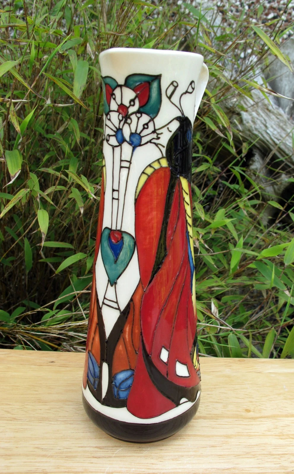 Moorcroft MADAME BUTTERFLY Jug JU7 Limited Edition 50/75 First Quality R. Bishop