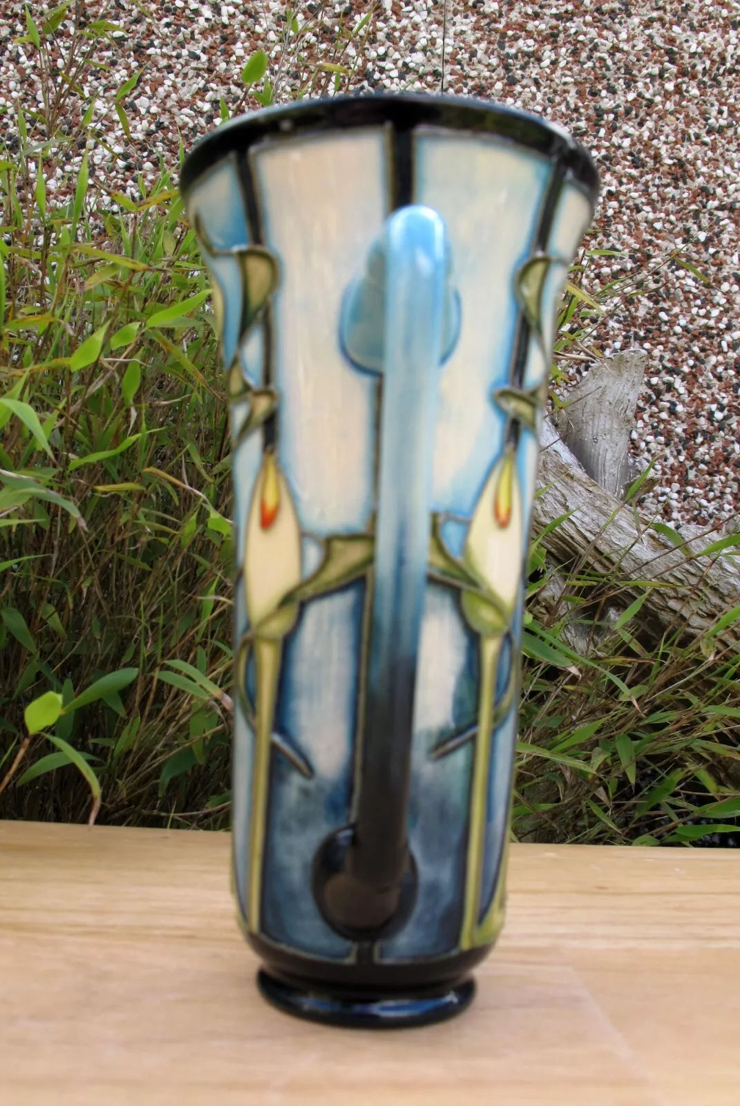 Moorcroft Exquisite CALLA LILY Vase Shape Loving Cup First Quality Emma Bossons