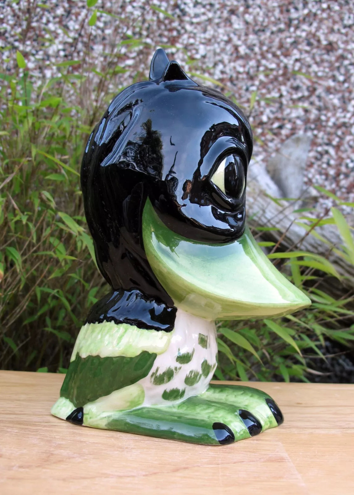 Lorna Bailey Rare PROTOTYPE COLOURWAY QUACKERS THE DUCK Mini Grotesque Bird