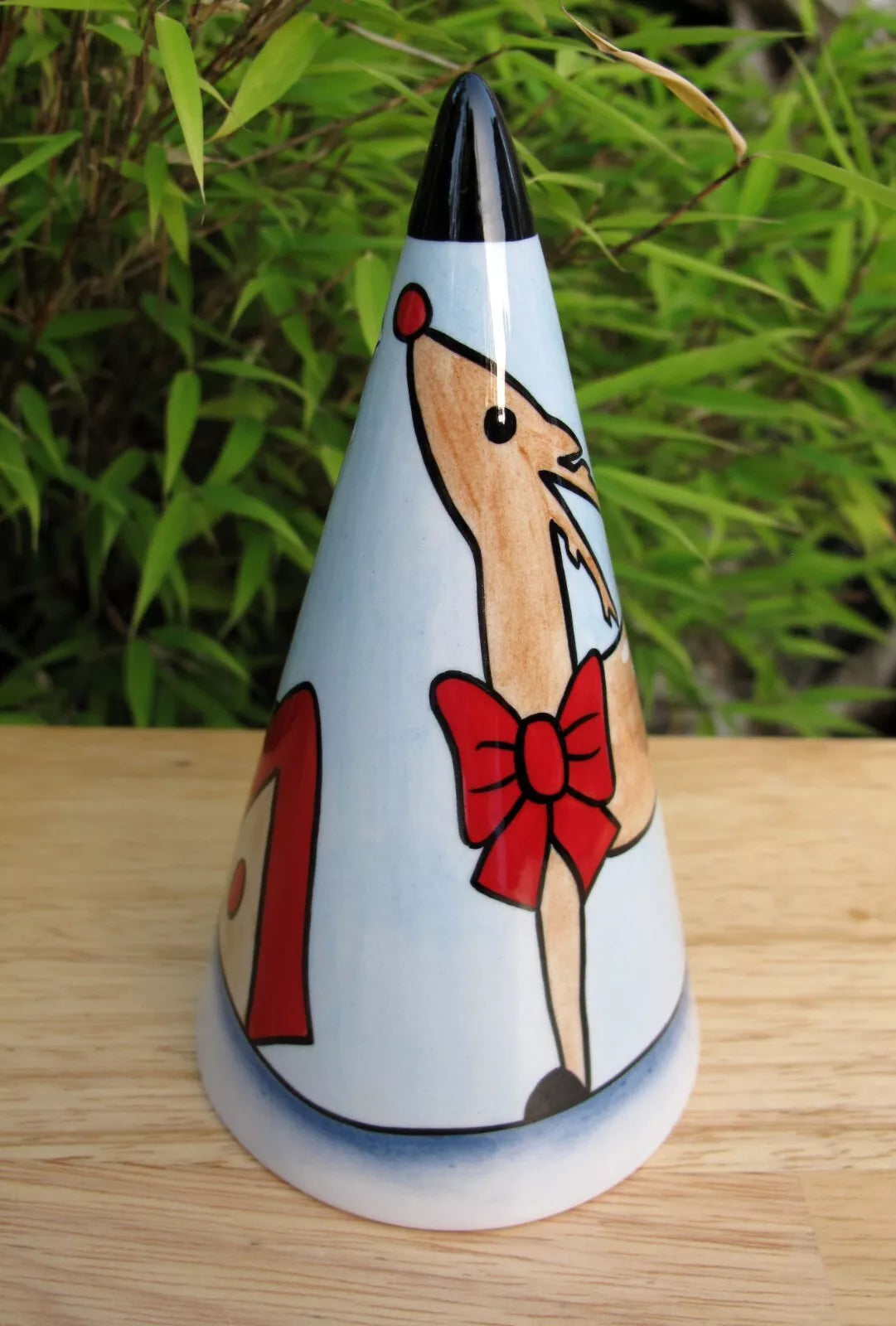 Lorna Bailey RUDOLPH THE REINDEER 42nd Collectors Club Piece 2007 Sugar Shaker