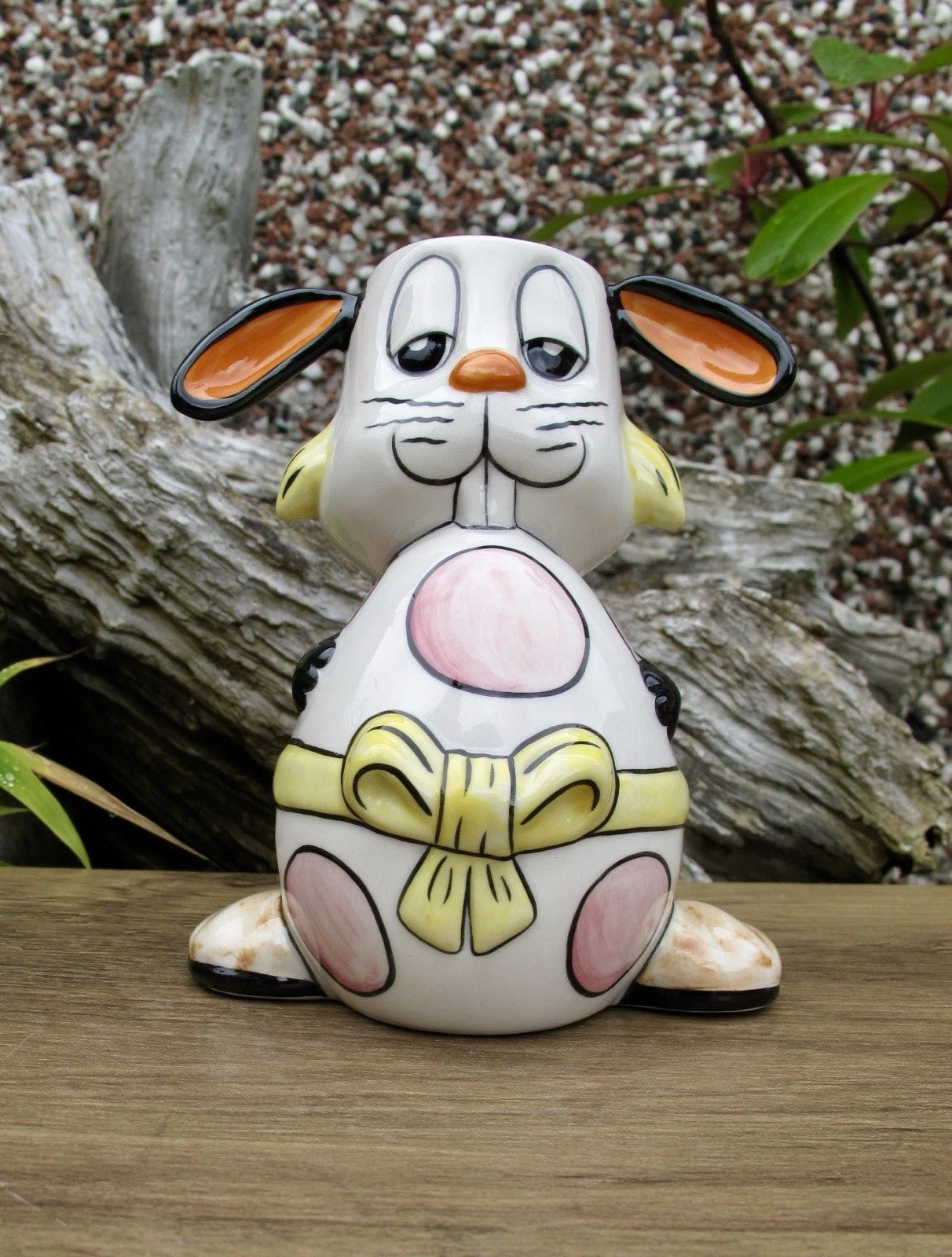 Lorna Bailey Rare Exquisite BENJI BUNNY COLOURWAY EGG CUP Limited Edition 2/3