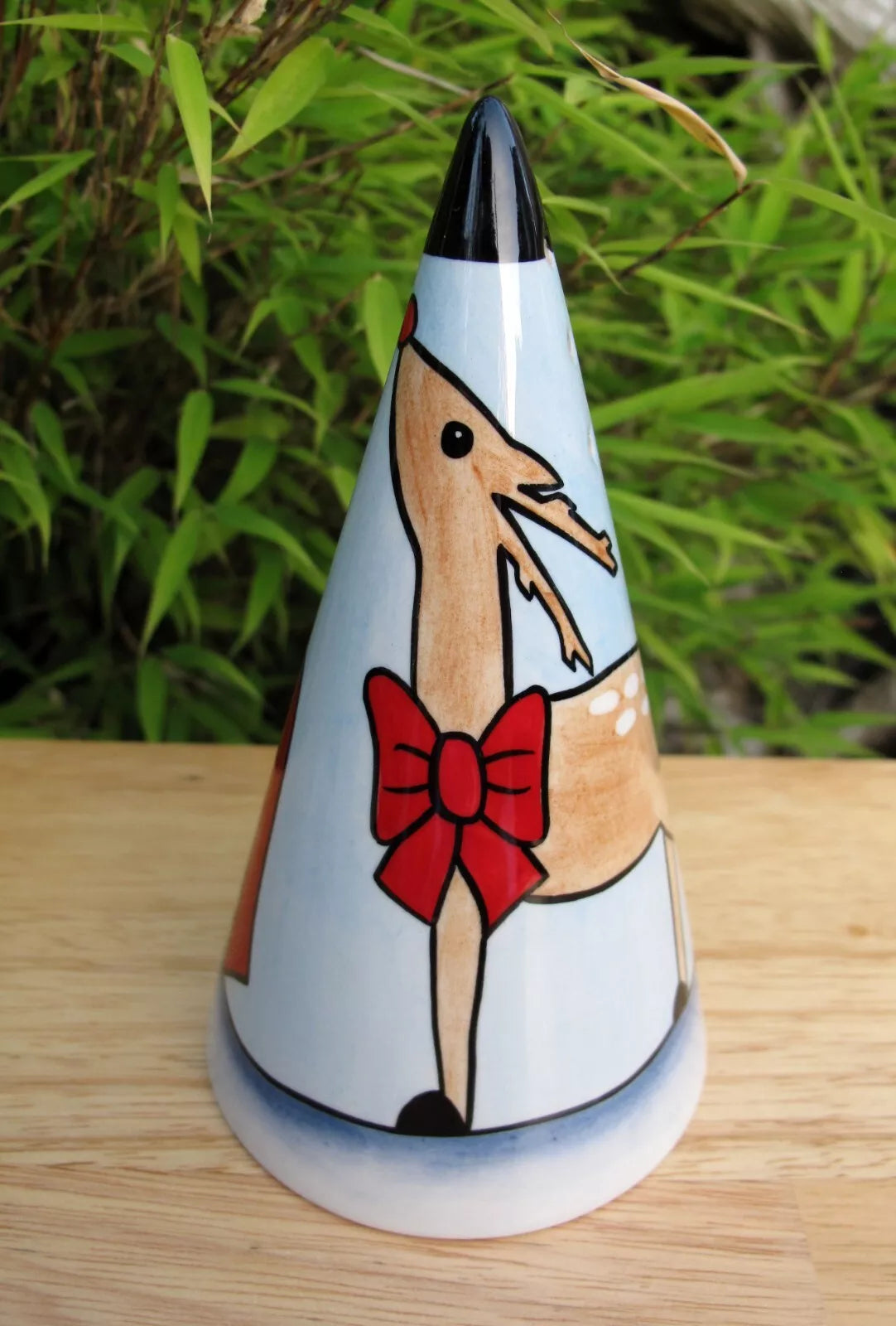 Lorna Bailey RUDOLPH THE REINDEER 42nd Collectors Club Piece 2007 Sugar Shaker