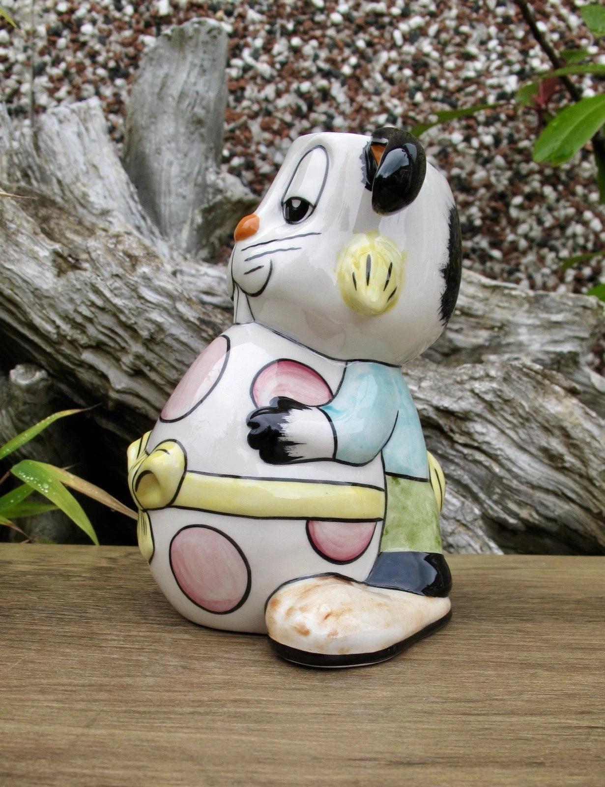 Lorna Bailey Rare Exquisite BENJI BUNNY COLOURWAY EGG CUP Limited Edition 2/3
