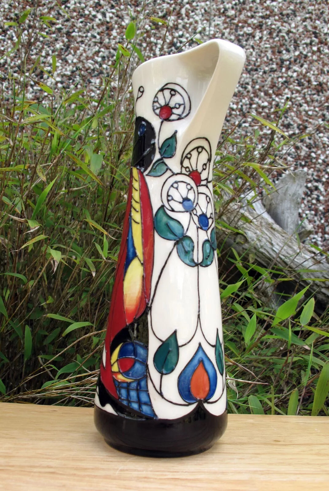 Moorcroft MADAME BUTTERFLY Jug JU7 Limited Edition 50/75 First Quality R. Bishop