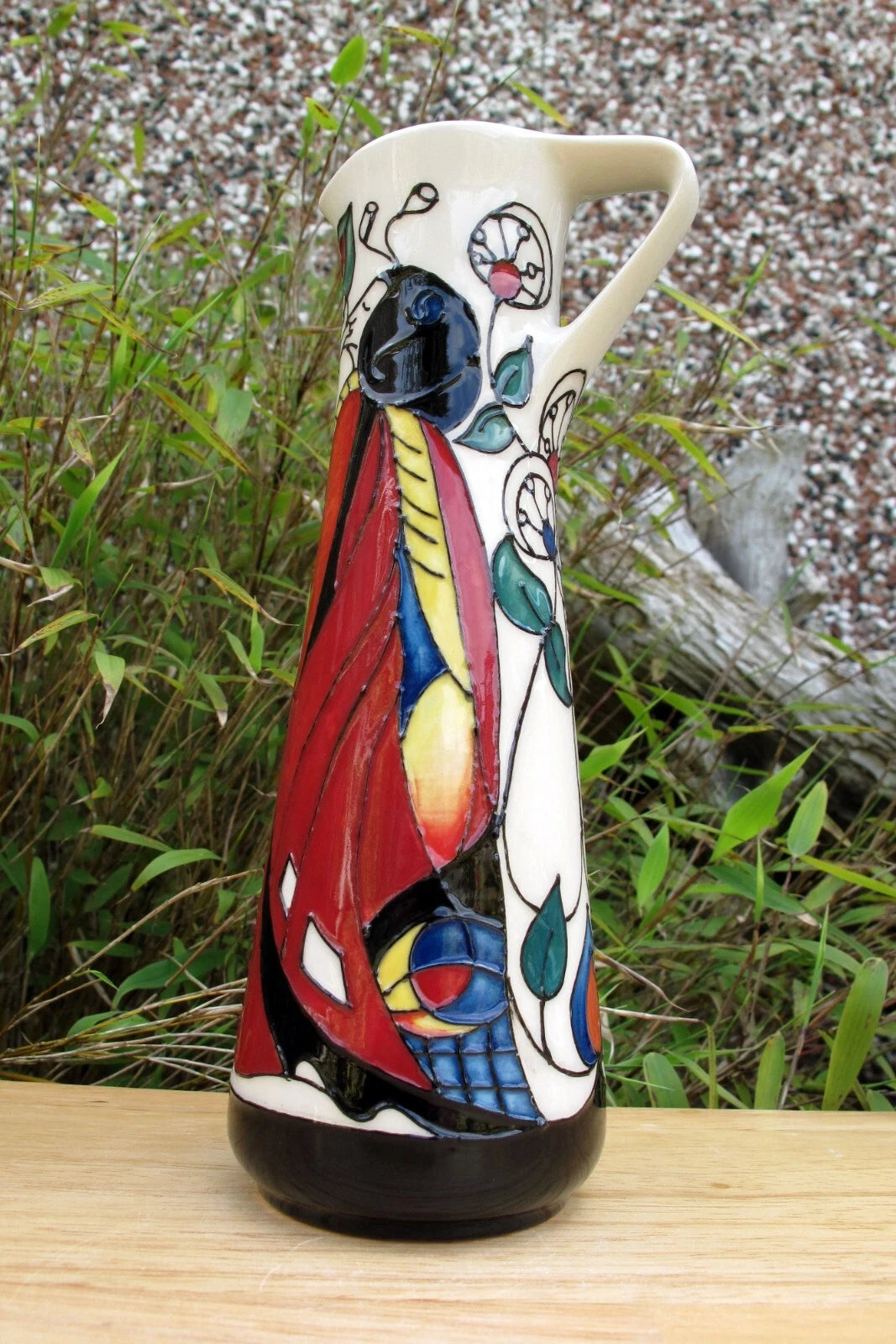 Moorcroft MADAME BUTTERFLY Jug JU7 Limited Edition 50/75 First Quality R. Bishop