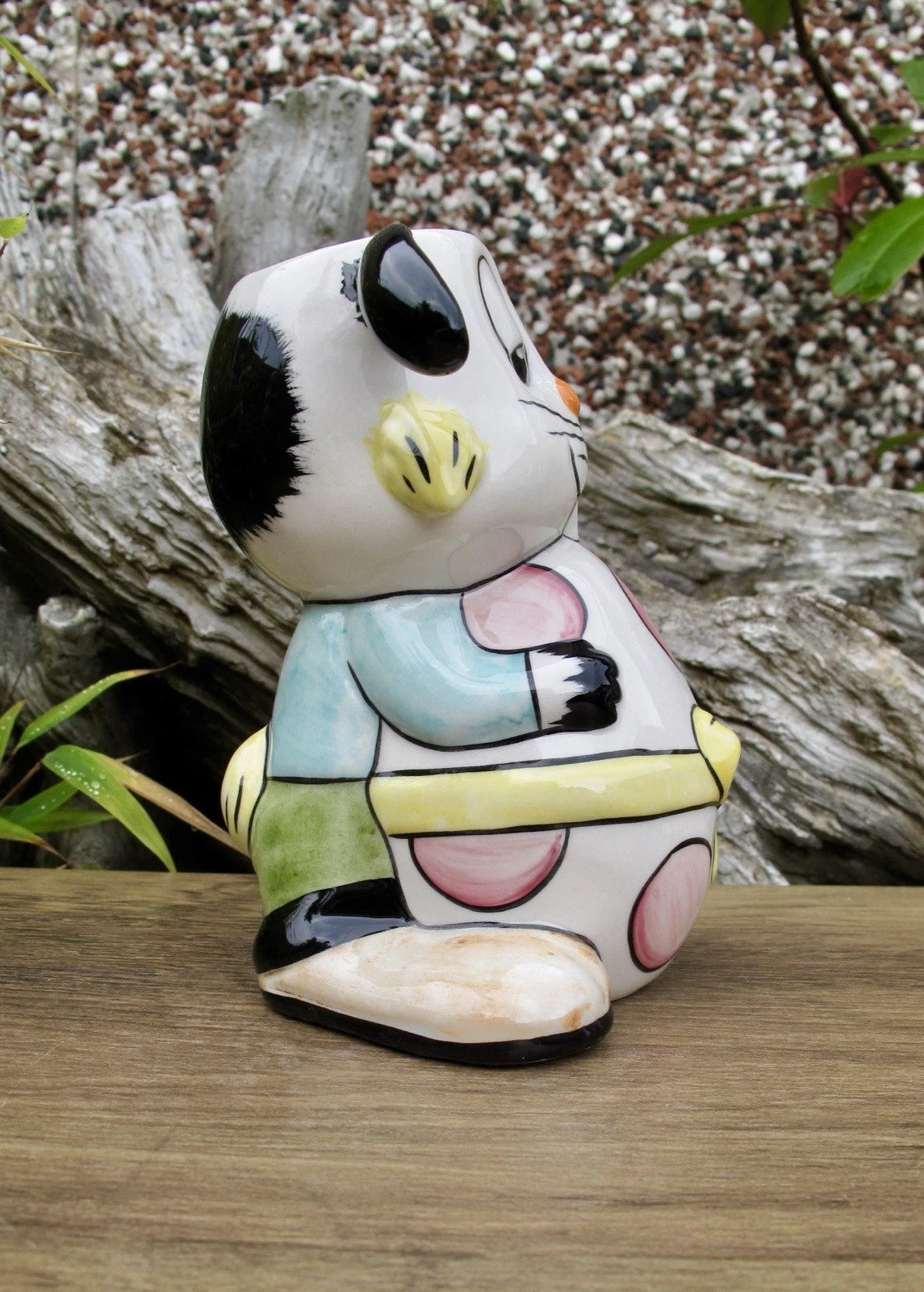 Lorna Bailey Rare Exquisite BENJI BUNNY COLOURWAY EGG CUP Limited Edition 2/3