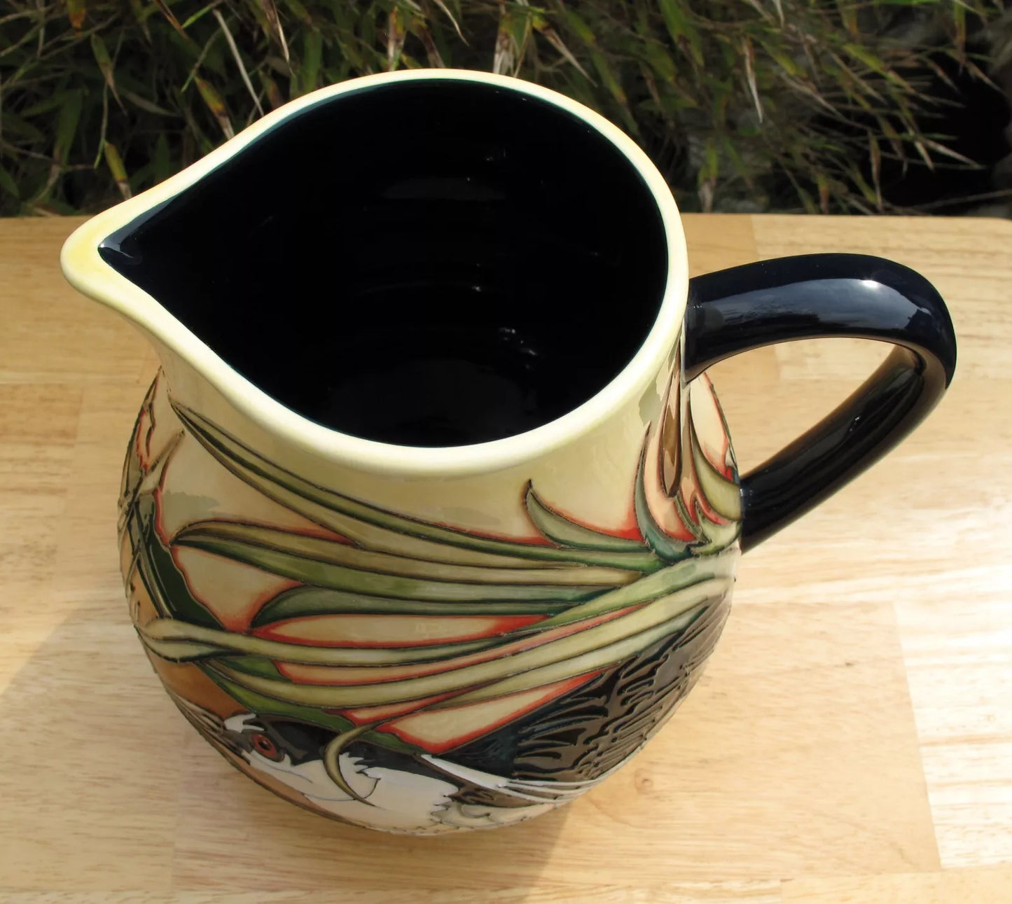 Moorcroft Rare RSPB NIGHT HERONS JU4 Jug Trial Dated 11.11.19 Retail Price £1180