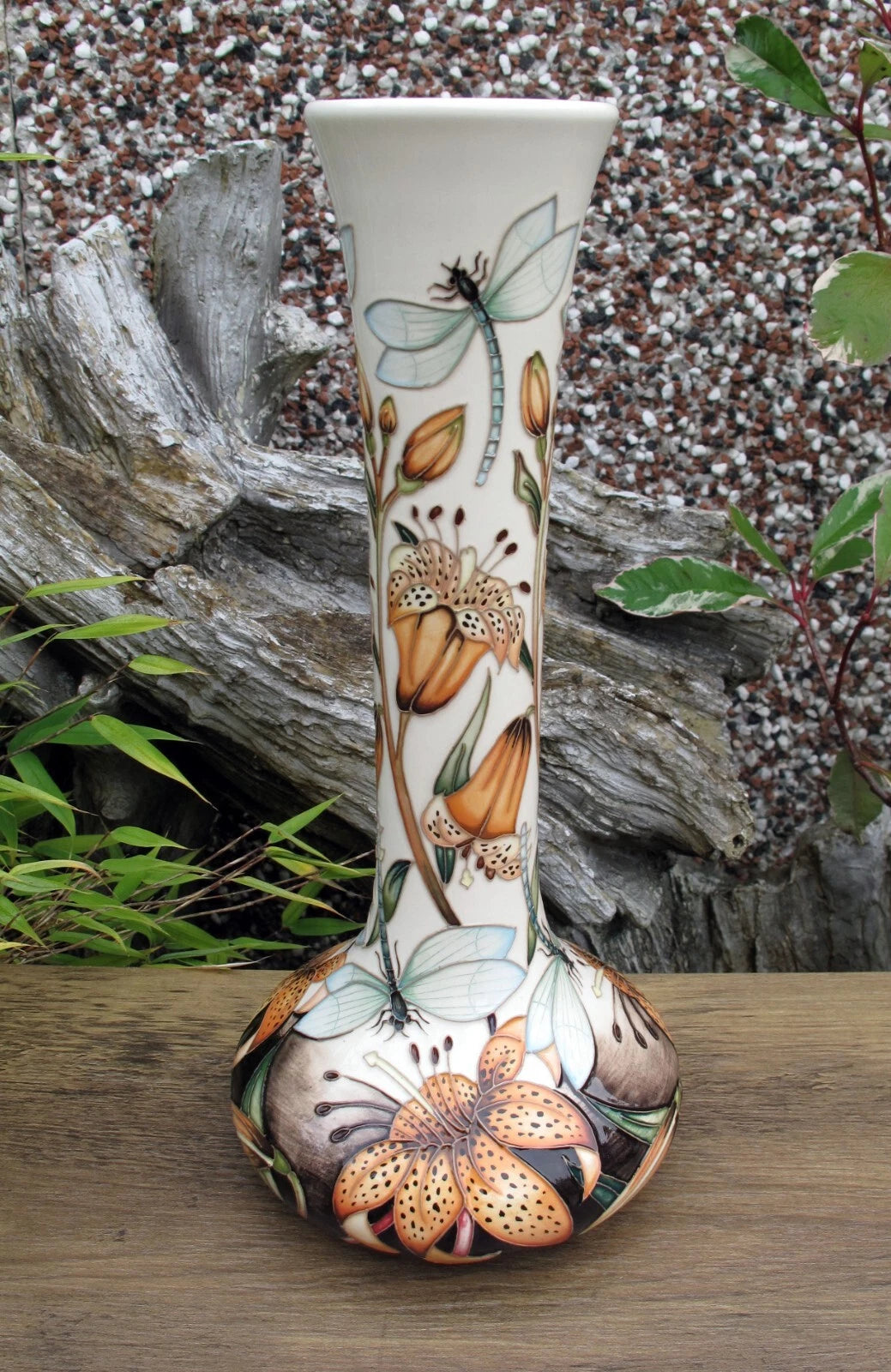 Moorcroft RHS LILIUM TIGRINUM Vase 99/11 Limited Edition 15/15 Retail Price £1135