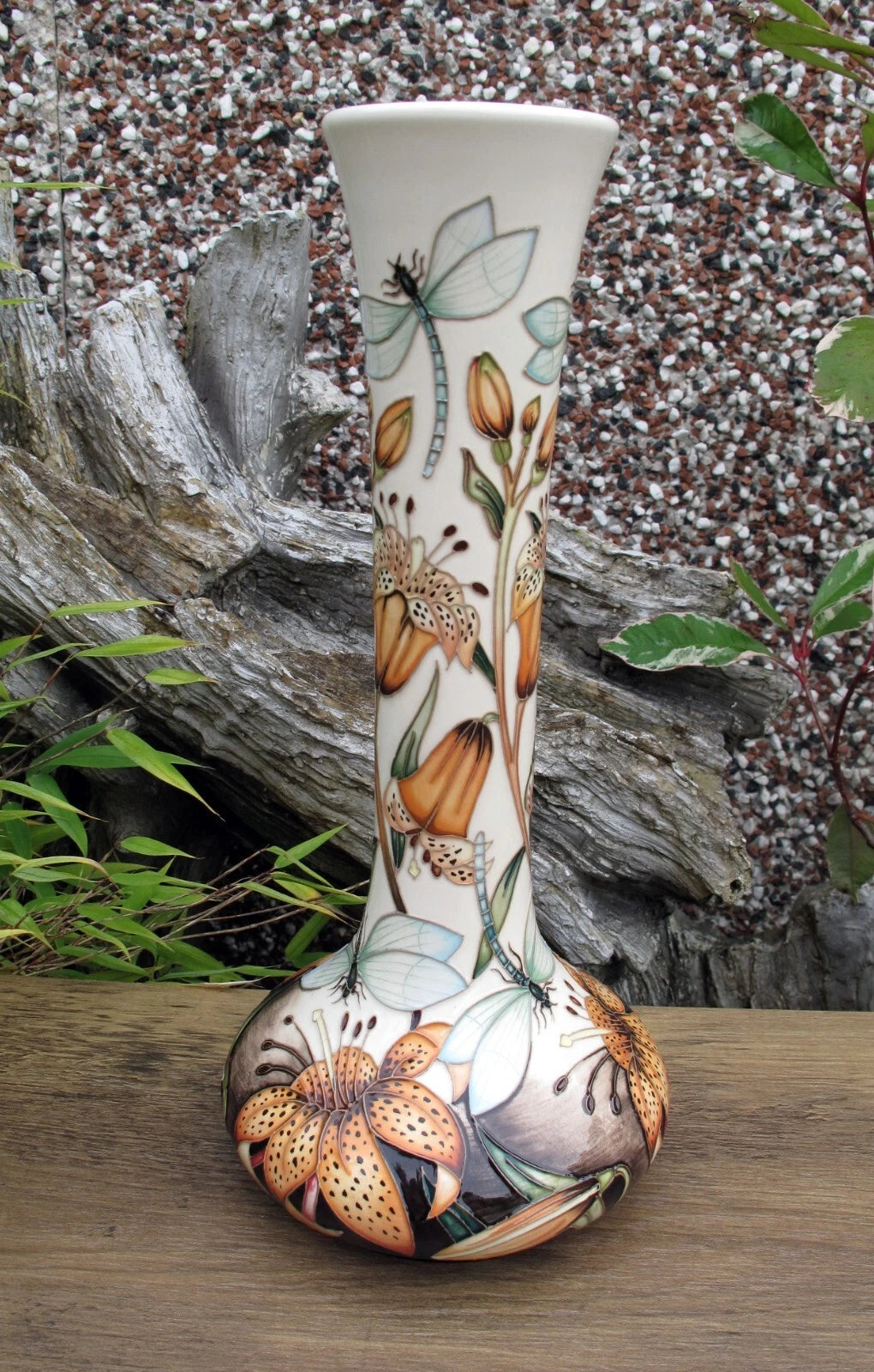 Moorcroft RHS LILIUM TIGRINUM Vase 99/11 Limited Edition 15/15 Retail Price £1135