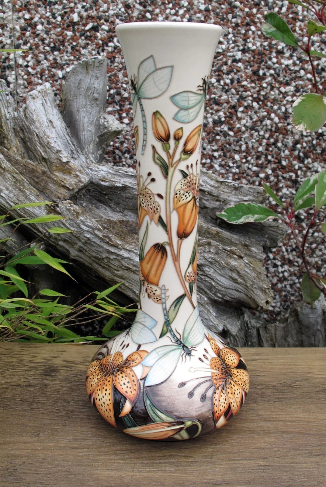 Moorcroft RHS LILIUM TIGRINUM Vase 99/11 Limited Edition 15/15 Retail Price £1135