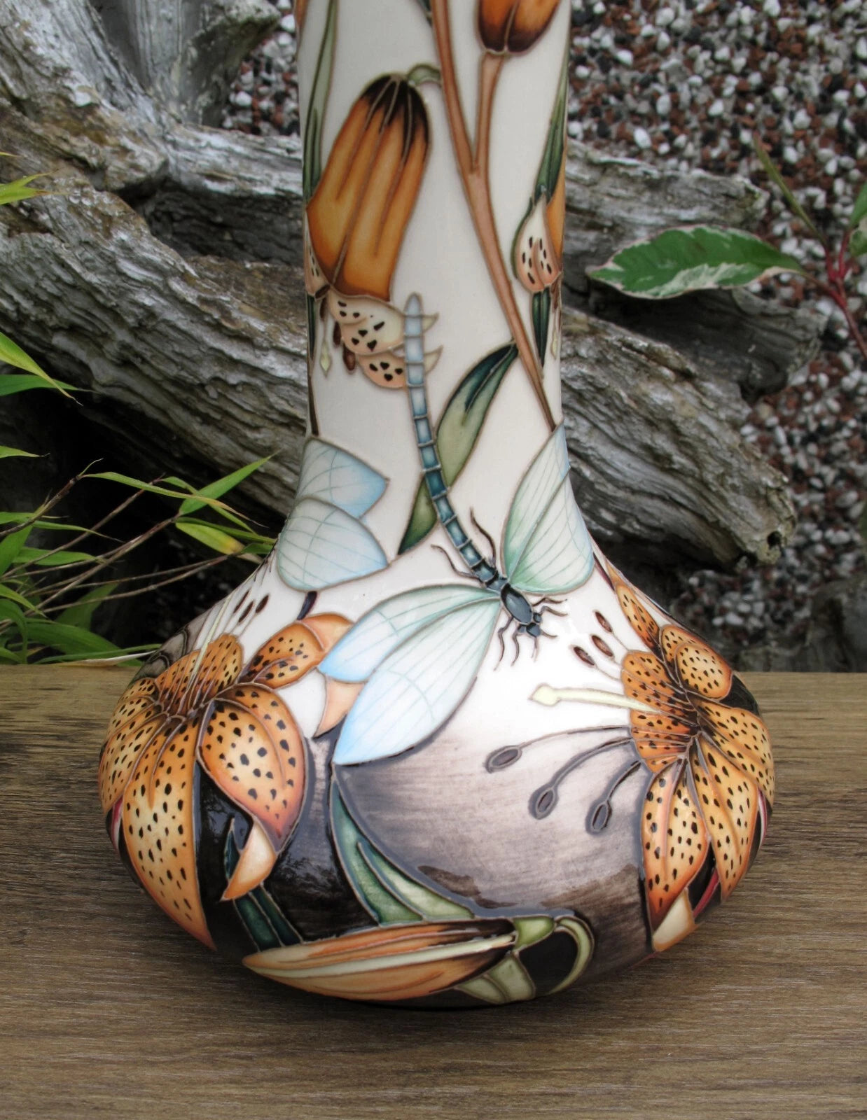 Moorcroft RHS LILIUM TIGRINUM Vase 99/11 Limited Edition 15/15 Retail Price £1135