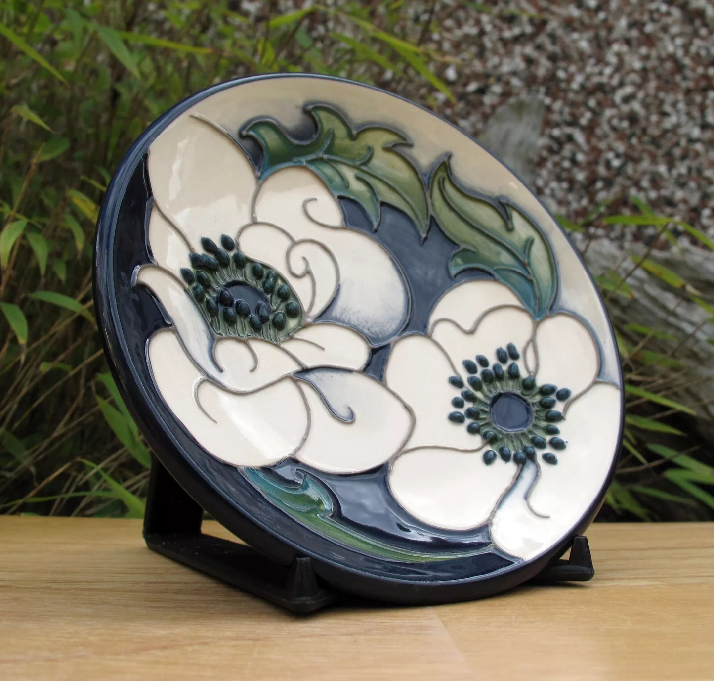 Moorcroft SNOW SONG Tray Coaster 780/4 First Quality RRP £205  Rachel Bishop