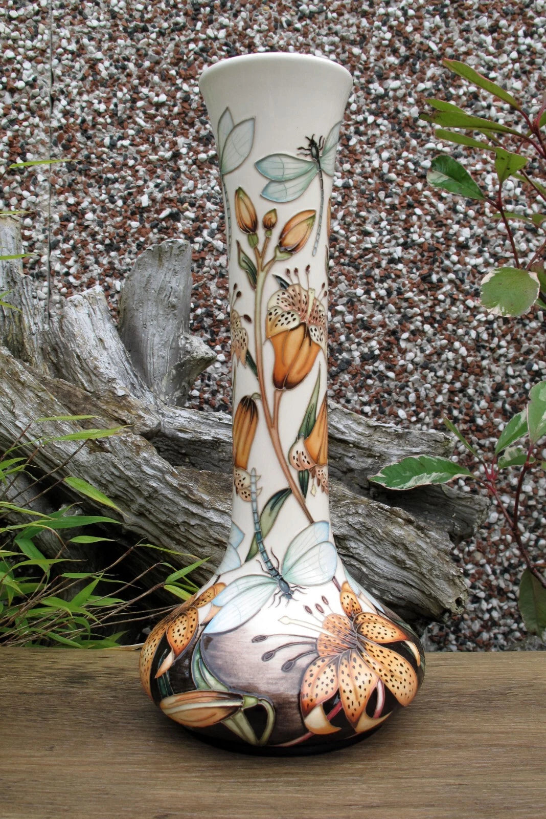 Moorcroft RHS LILIUM TIGRINUM Vase 99/11 Limited Edition 15/15 Retail Price £1135