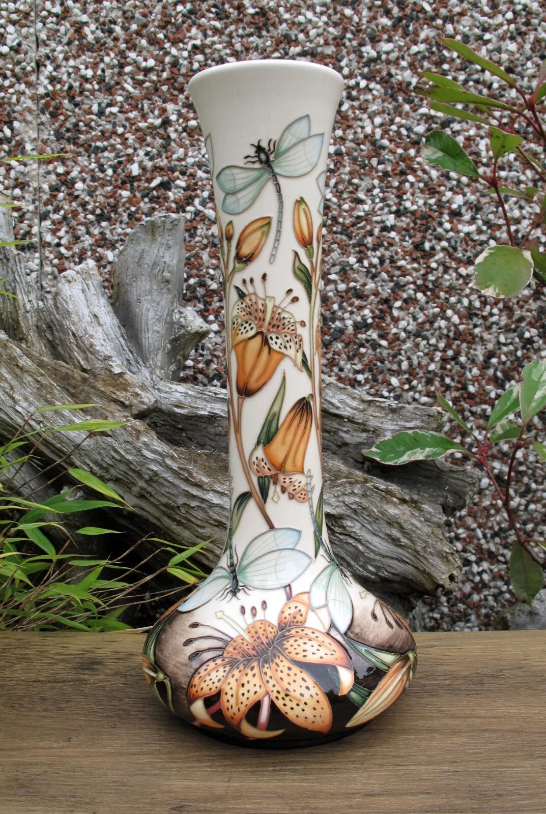 Moorcroft RHS LILIUM TIGRINUM Vase 99/11 Limited Edition 15/15 Retail Price £1135