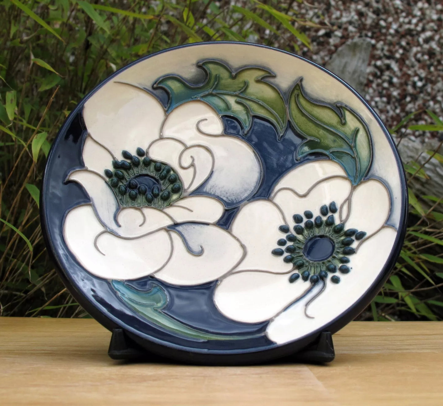 Moorcroft SNOW SONG Tray Coaster 780/4 First Quality RRP £205  Rachel Bishop