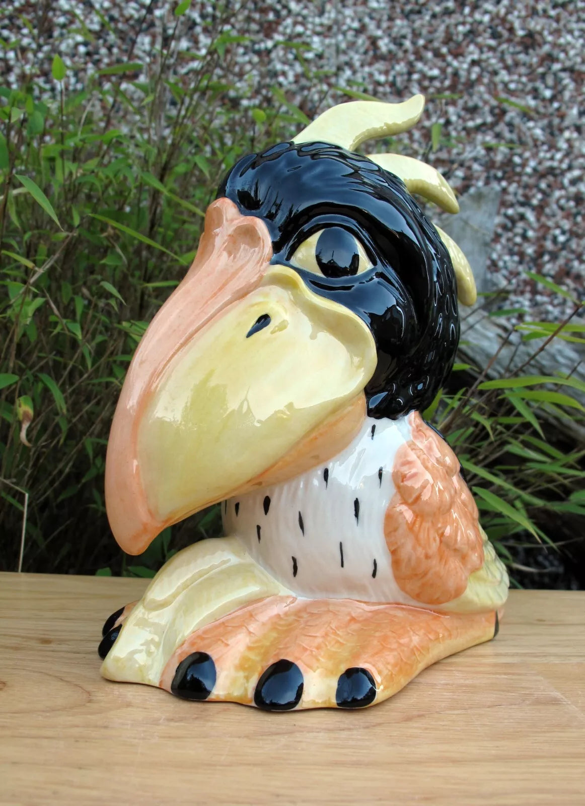 Lorna Bailey Rare PROTOTYPE COLOURWAY WALLEY THE WADER Mini Grotesque Bird