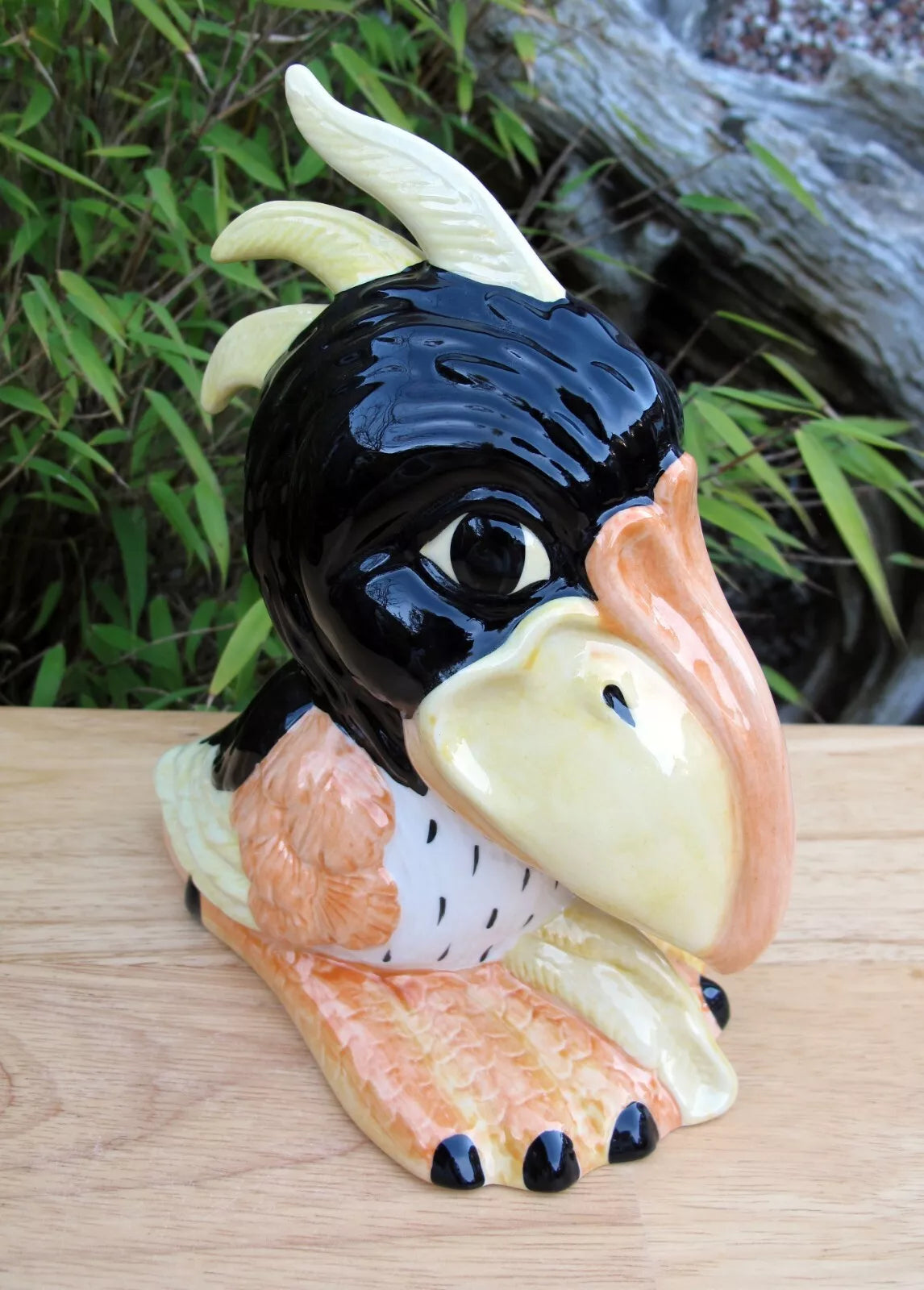 Lorna Bailey Rare PROTOTYPE COLOURWAY WALLEY THE WADER Mini Grotesque Bird