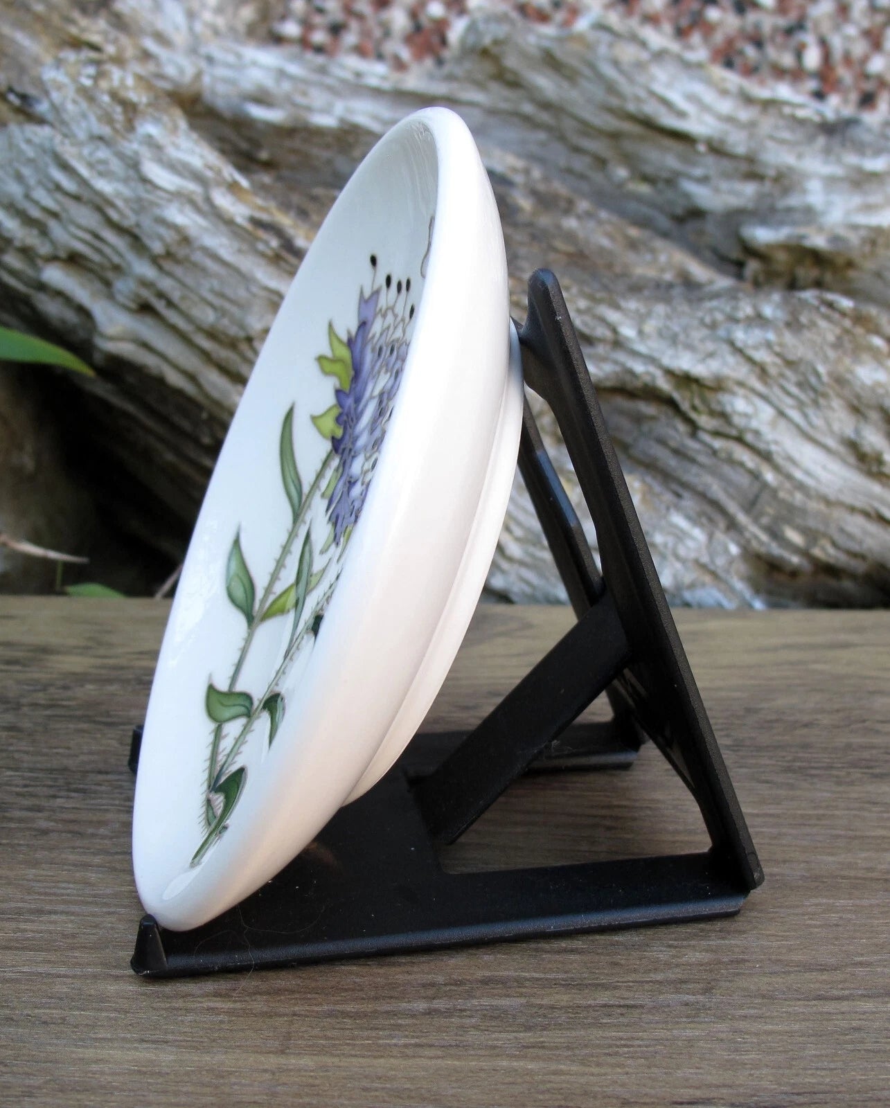 Moorcroft RSPB FIELD SCABIOUS 780/4 Tray Coaster 2025 Retail Price £120 Bees